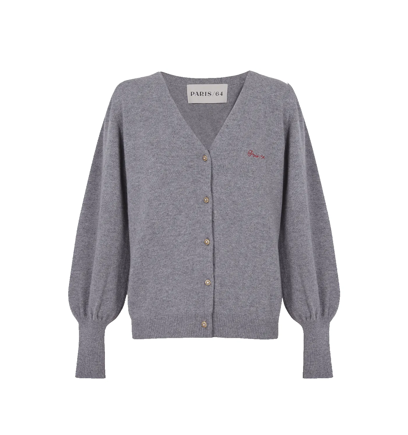 Cárdigan Bonjour Grey sold by PARIS/64 product image thumbnail 2