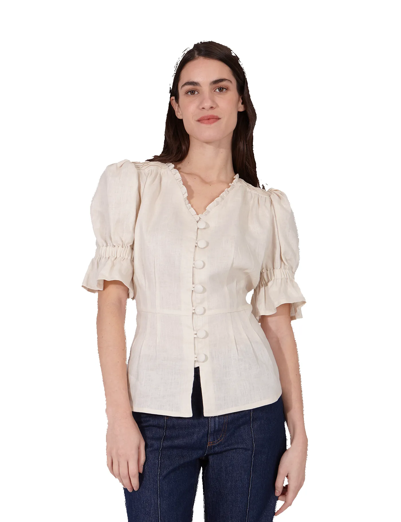 Blusa Sofia Cream sold by PARIS/64 product image thumbnail 3