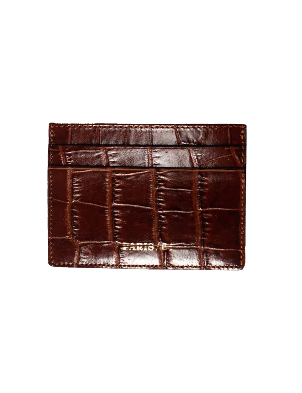 Tarjetero Coco Cognac sold by PARIS/64