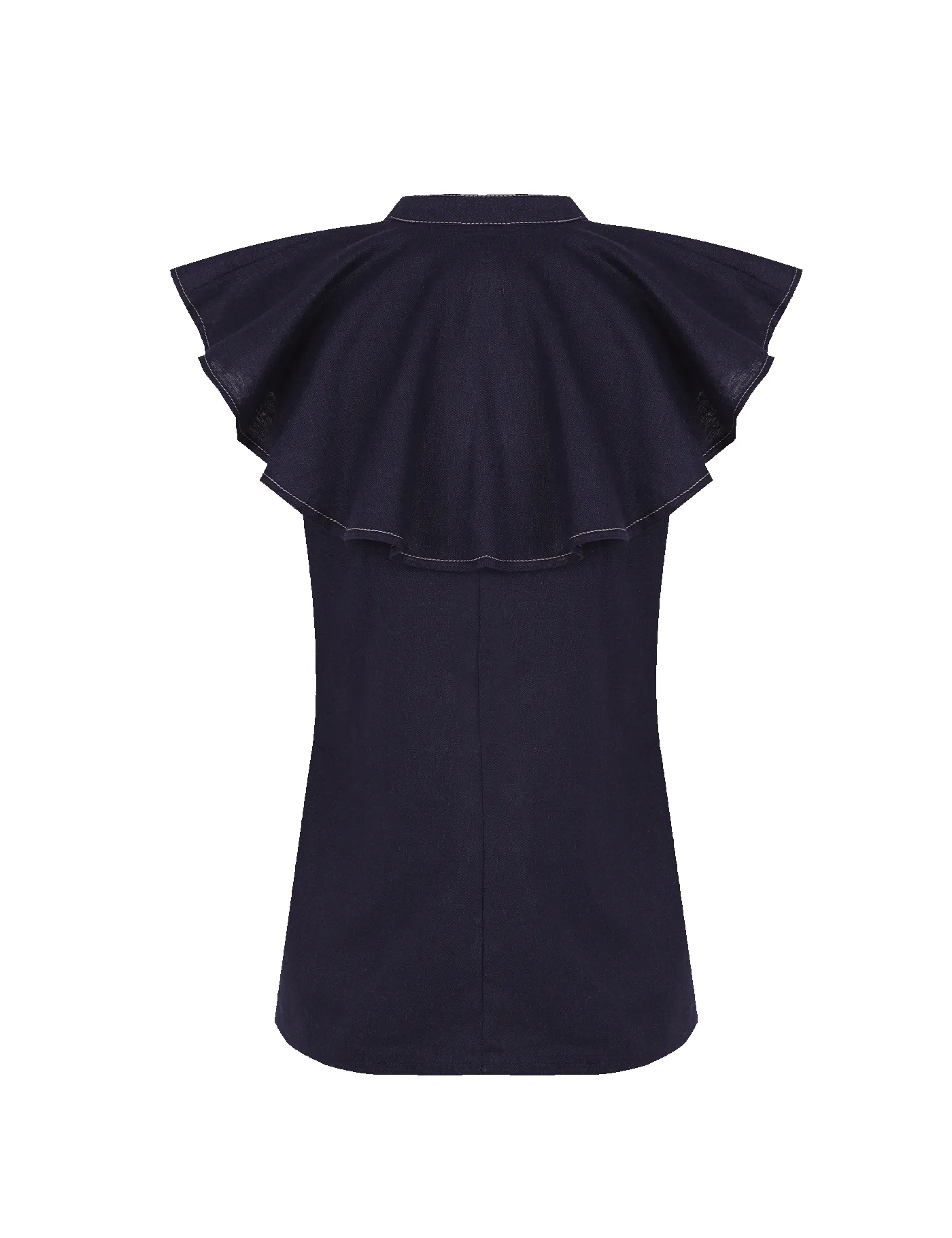 Blusa Fleur Navy Blue sold by PARIS/64 product image thumbnail 5