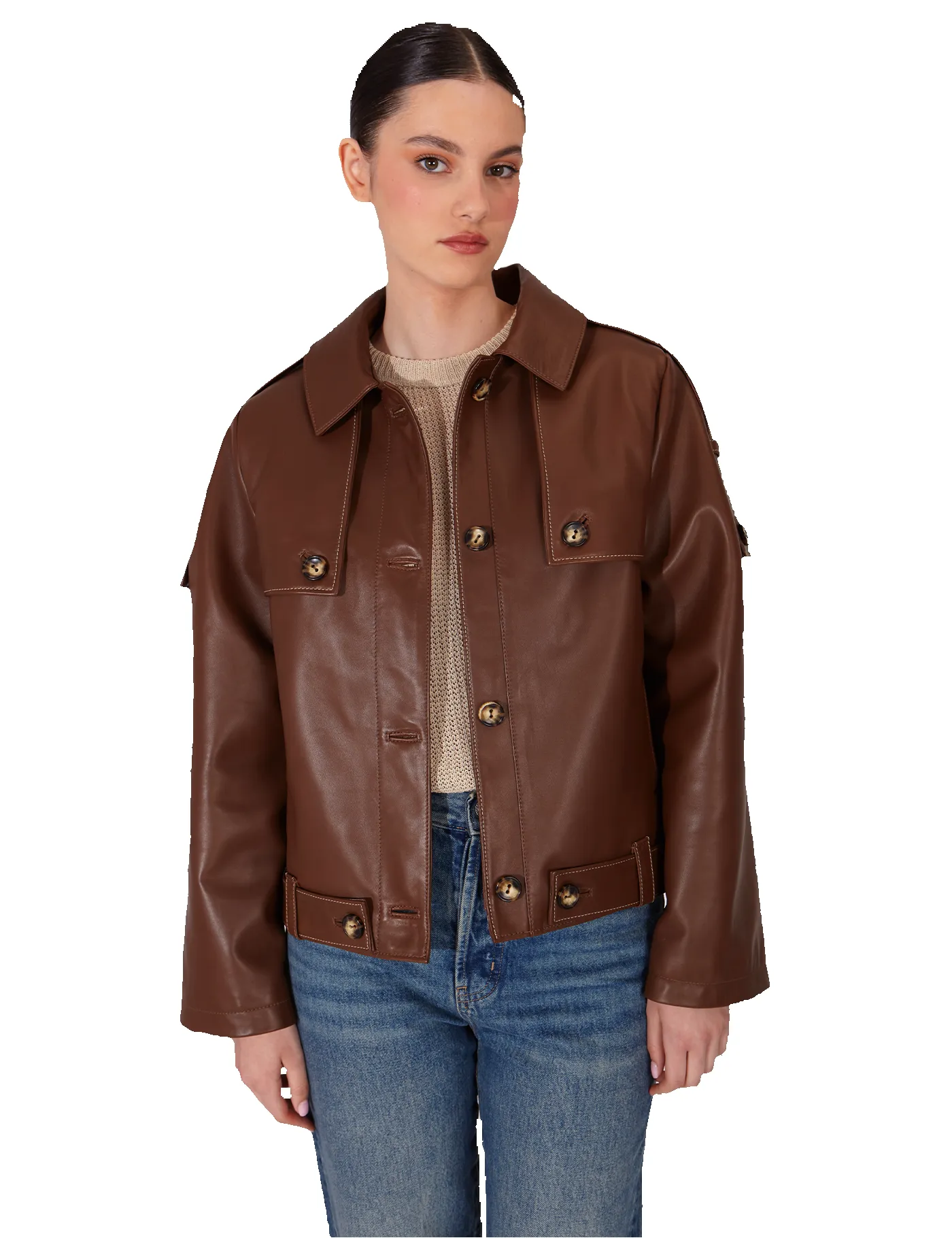 Chaqueta René Cuero sold by PARIS/64 product image thumbnail 4