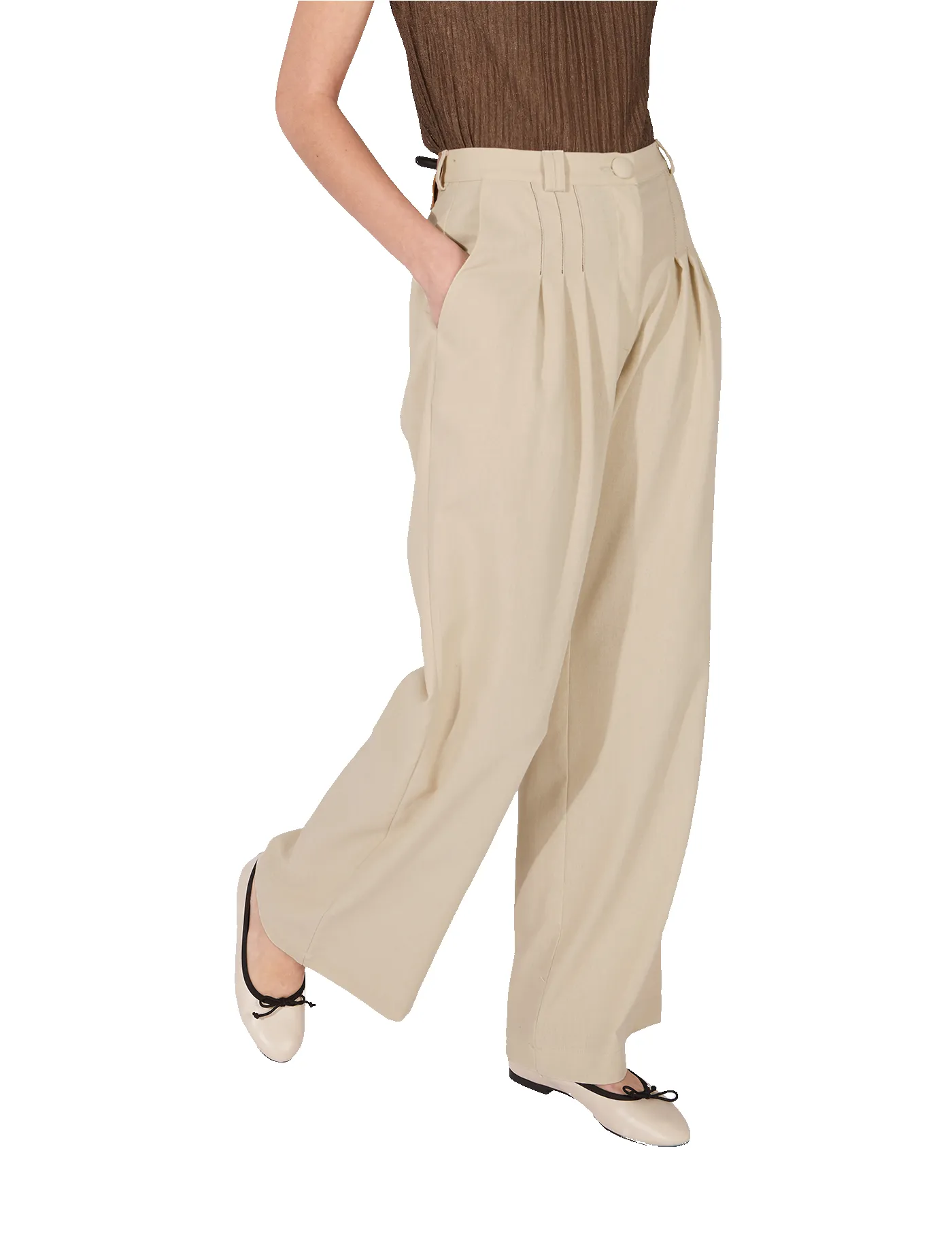 Pantalón Bastien Sand sold by PARIS/64 product image thumbnail 5