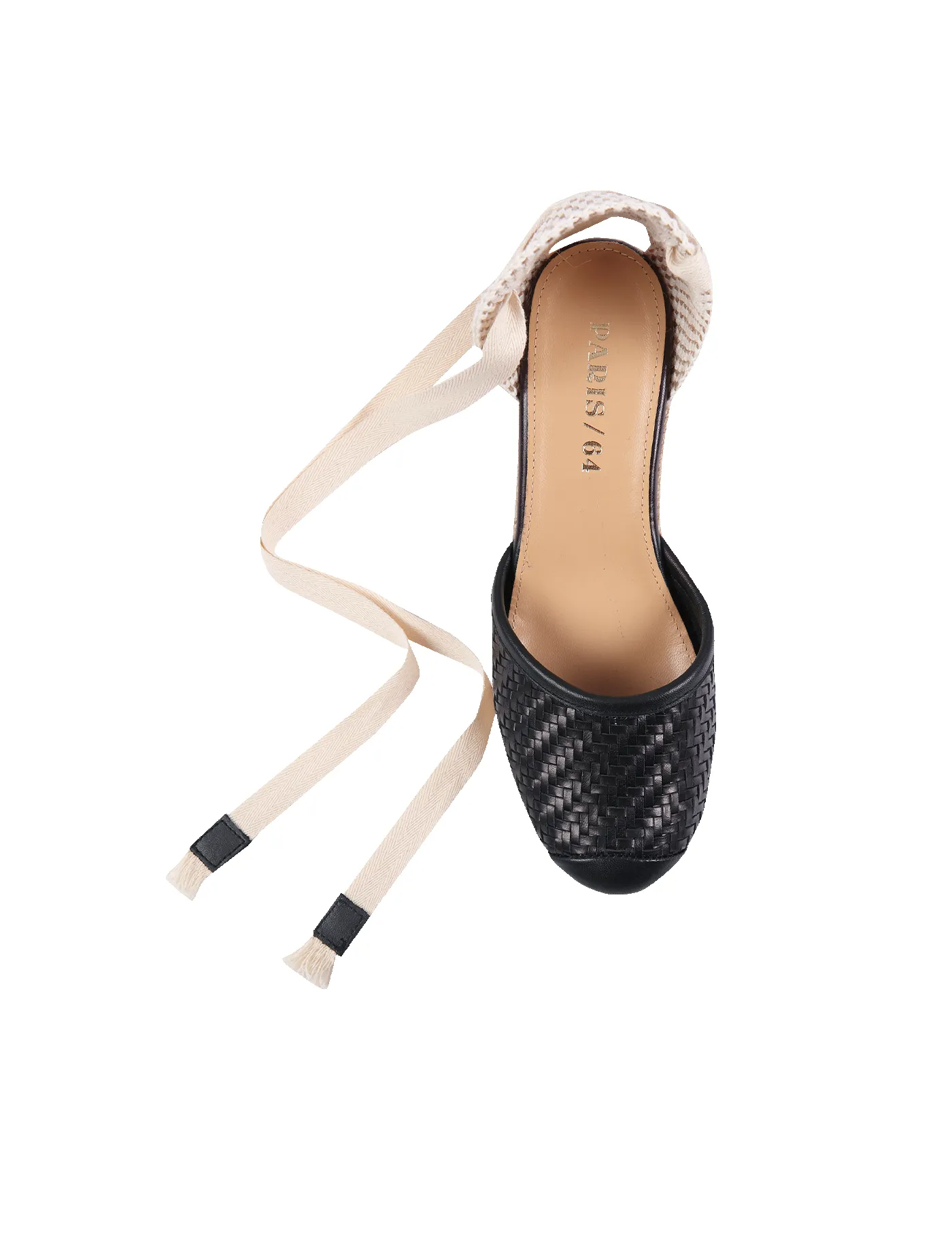 Alpargata Bianca Provence Black 7 cm sold by PARIS/64 product image thumbnail 5