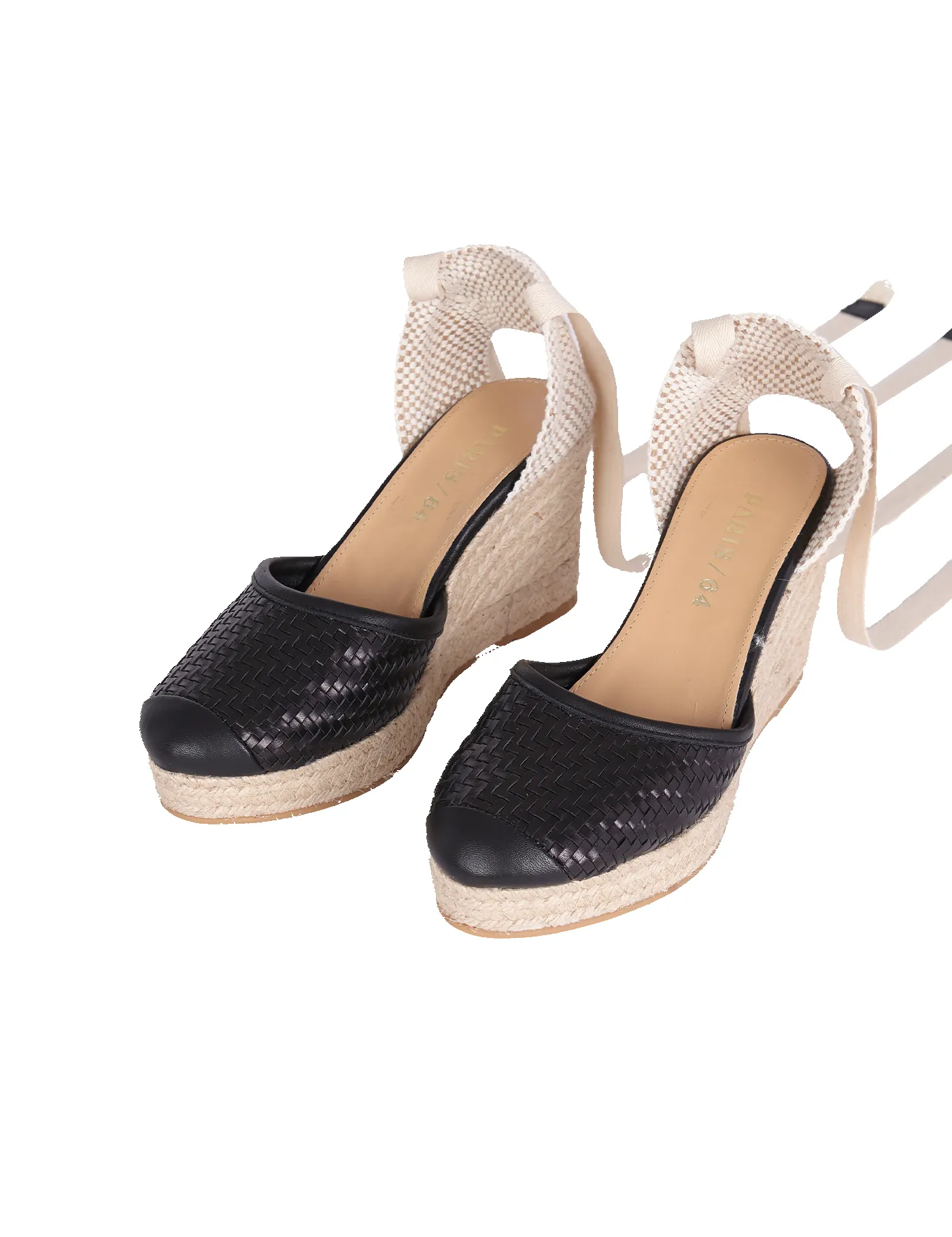 Alpargata Bianca Provence Black 9 cm sold by PARIS/64 product image thumbnail 3