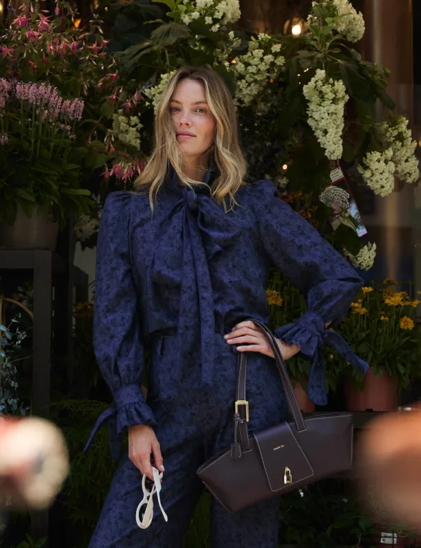 Camisa Louise Paisley Blue sold by PARIS/64