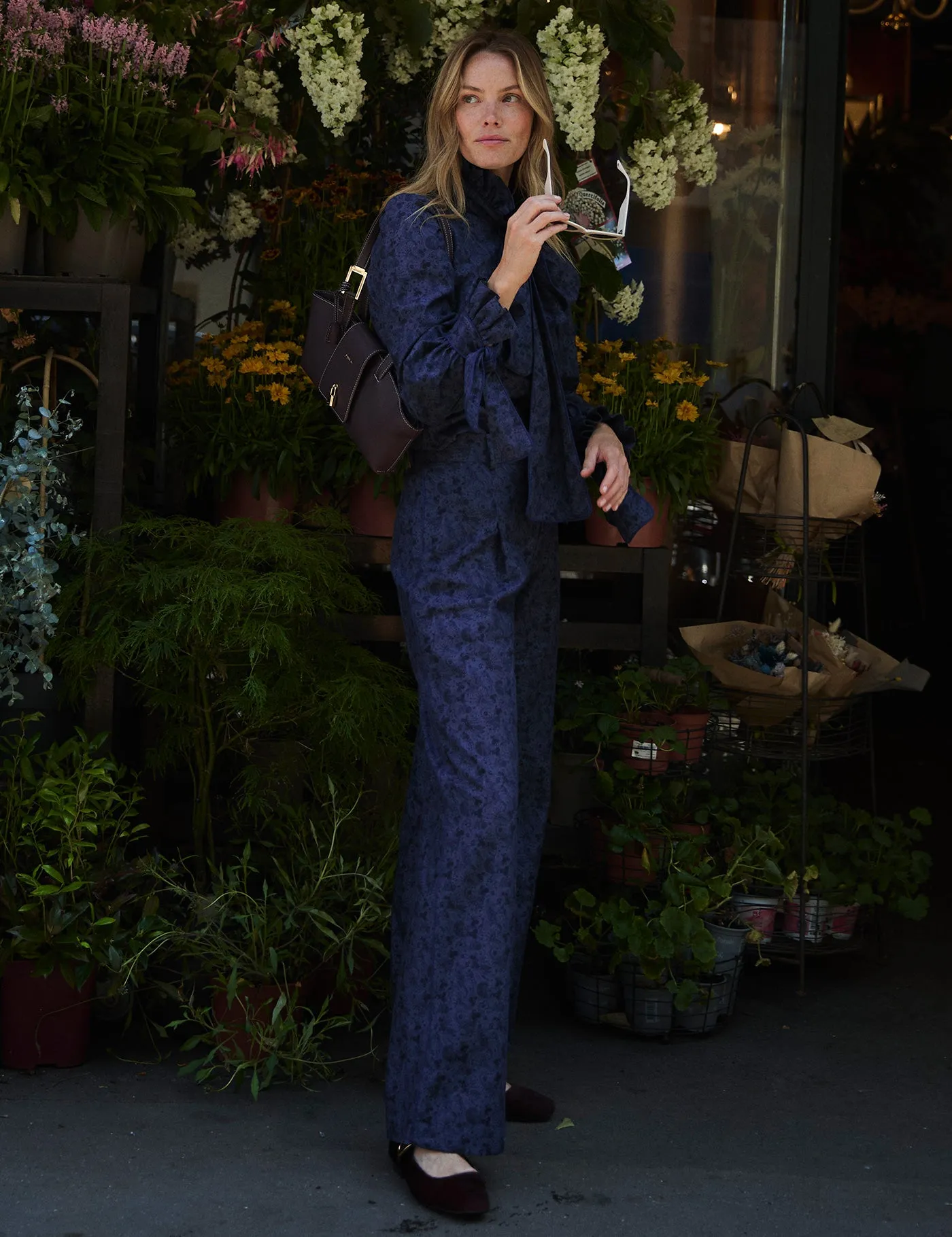 Pantalón Smoking Paisley Blue sold by PARIS/64 product image thumbnail 3