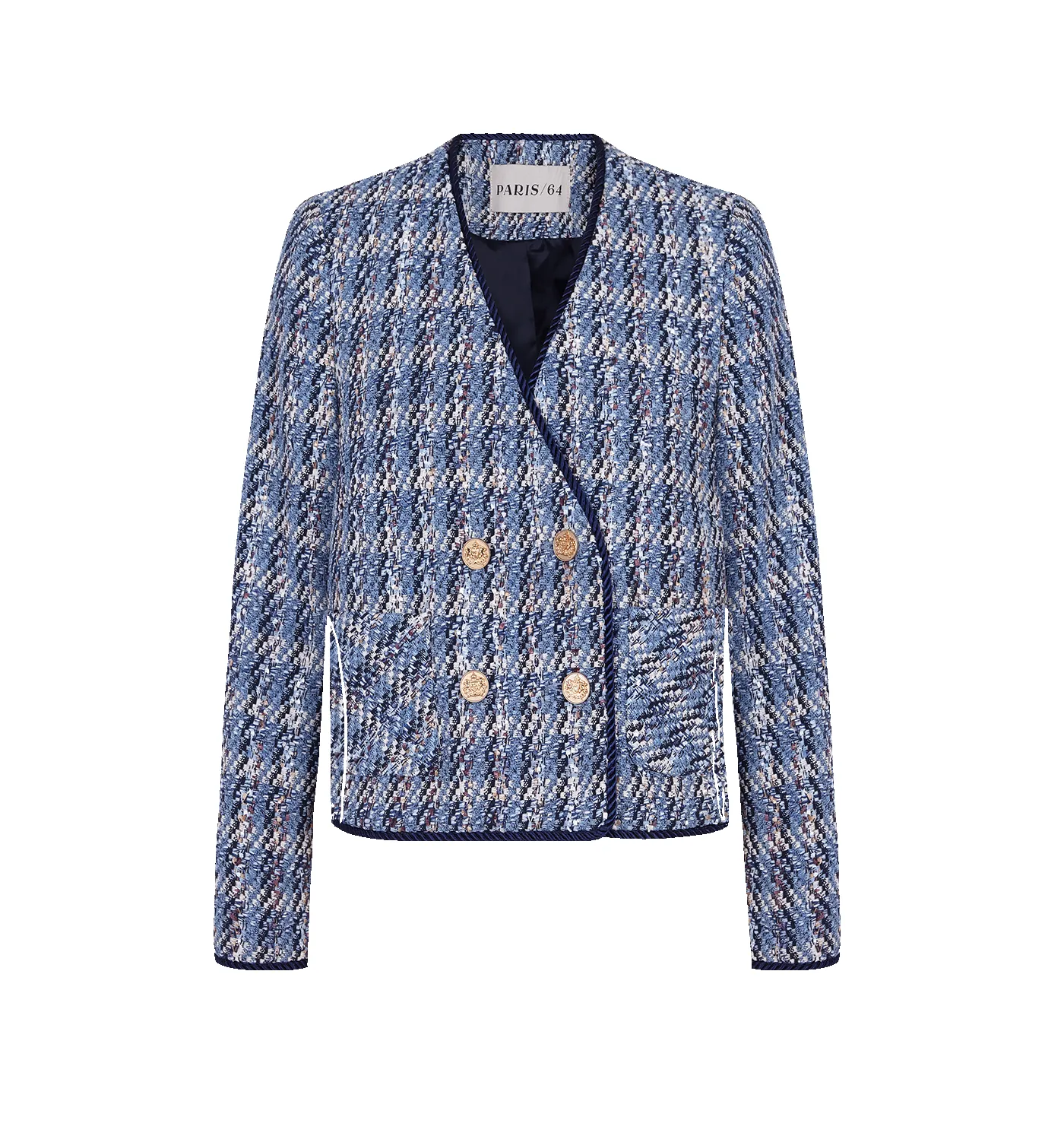 Blazer Helen Tweed Blue sold by PARIS/64 product image thumbnail 2