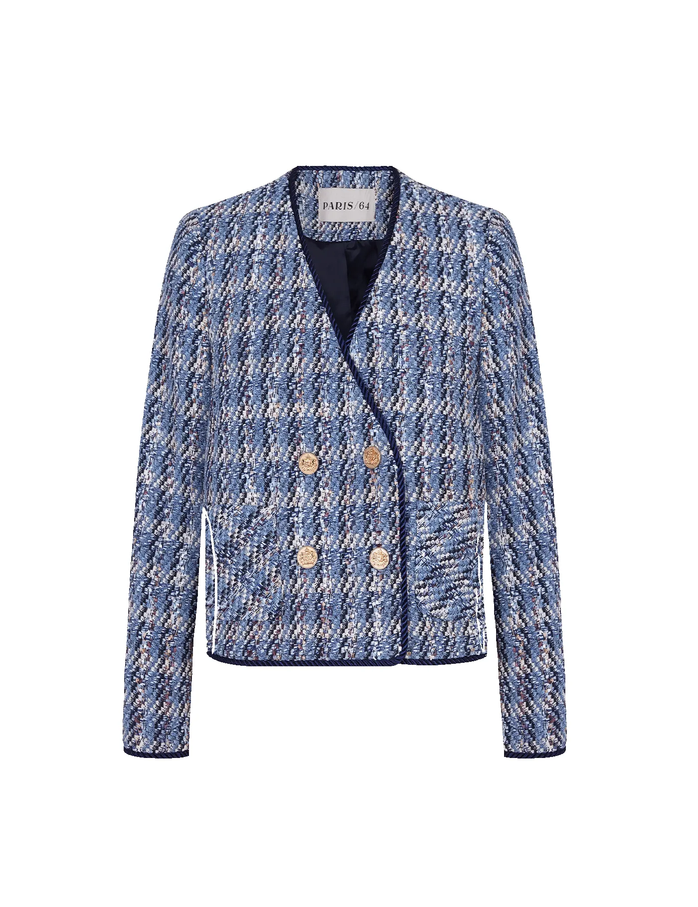 Blazer Helen Tweed Blue sold by PARIS/64