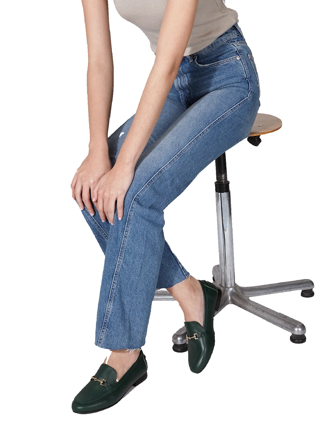 Mocasín Amélie Hunter Green sold by PARIS/64 product image thumbnail 4