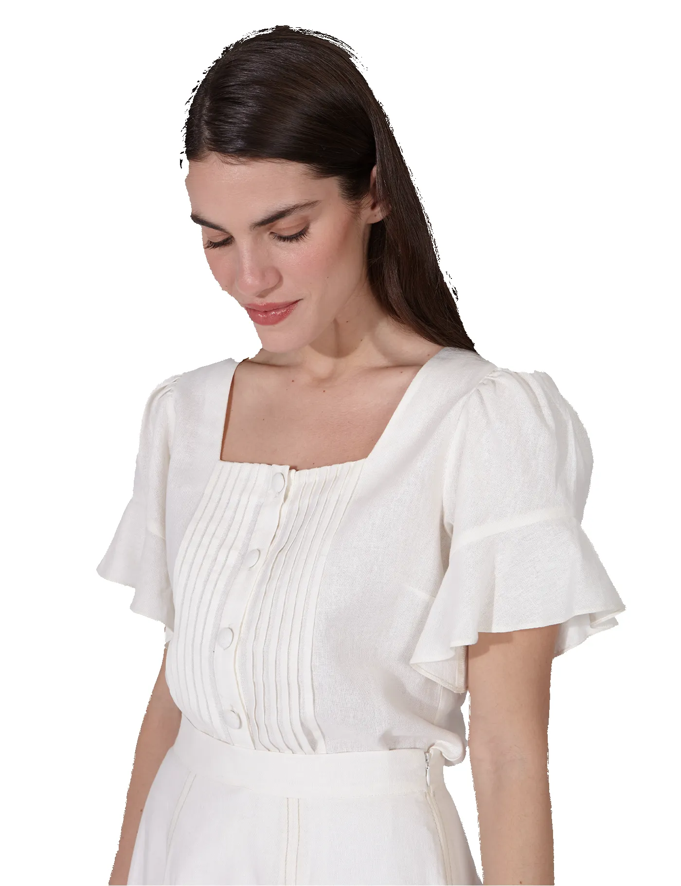 Blusa Scarlett Cream sold by PARIS/64 product image thumbnail 3