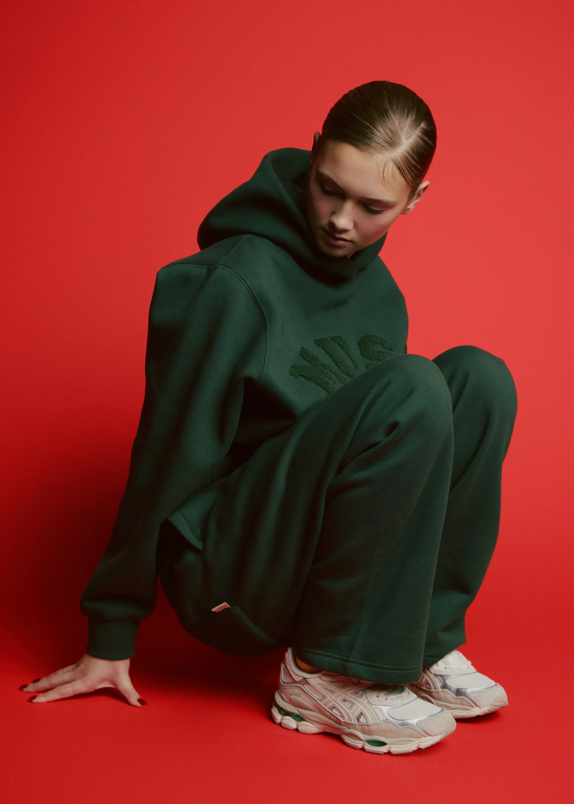 Heavyweight Chenille Hoodie - Oxford sold by Curated by Muse product image thumbnail 4