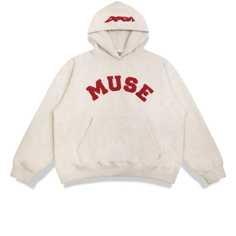 Heavyweight Chenille Hoodie - Alabaster sold by Curated by Muse