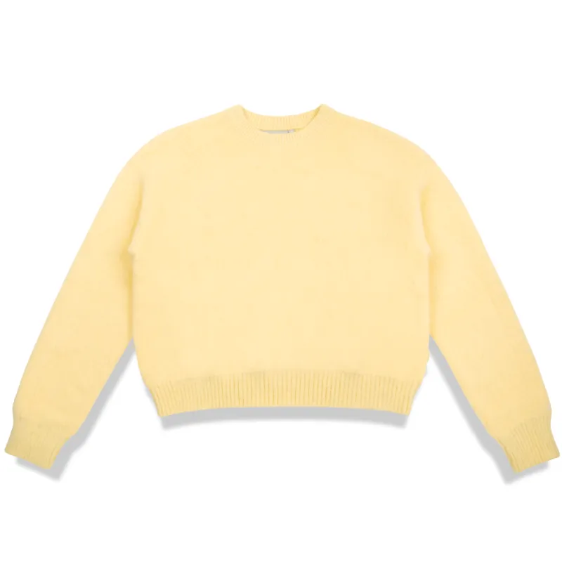 Knit sweater - Custard Butter sold by Curated by Muse