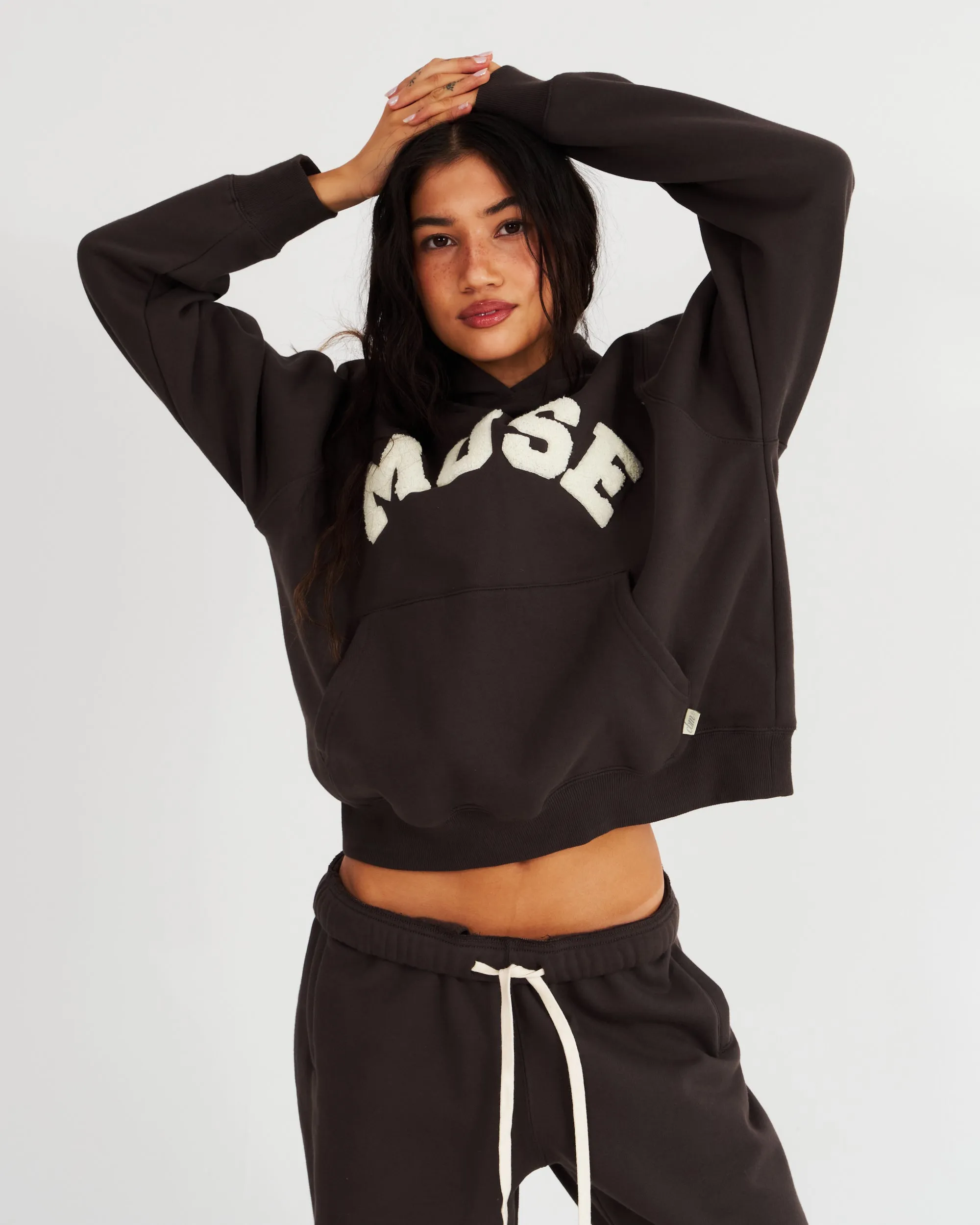 Heavyweight Chenille Hoodie - Steel sold by Curated by Muse product image thumbnail 2