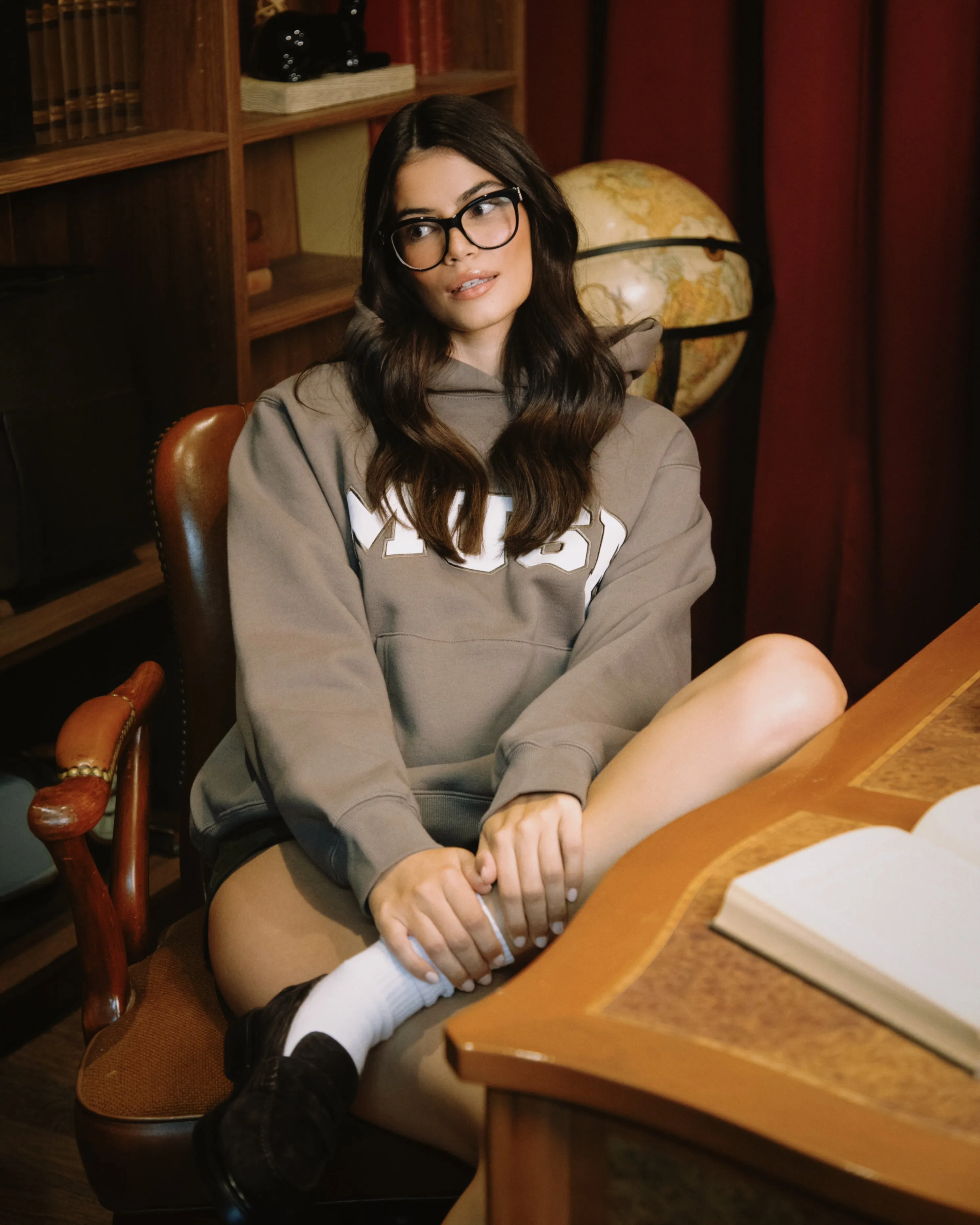 Heavyweight Scholar Hoodie - Utah sold by Curated by Muse product image thumbnail 4