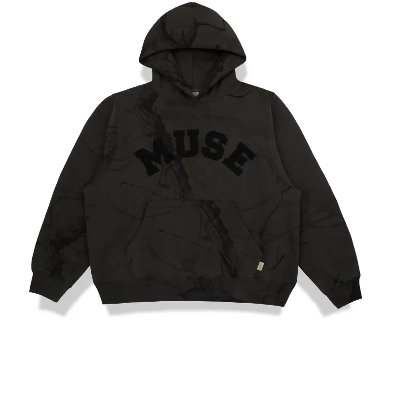 Heavyweight Camo Hoodie - Black Edition sold by Curated by Muse