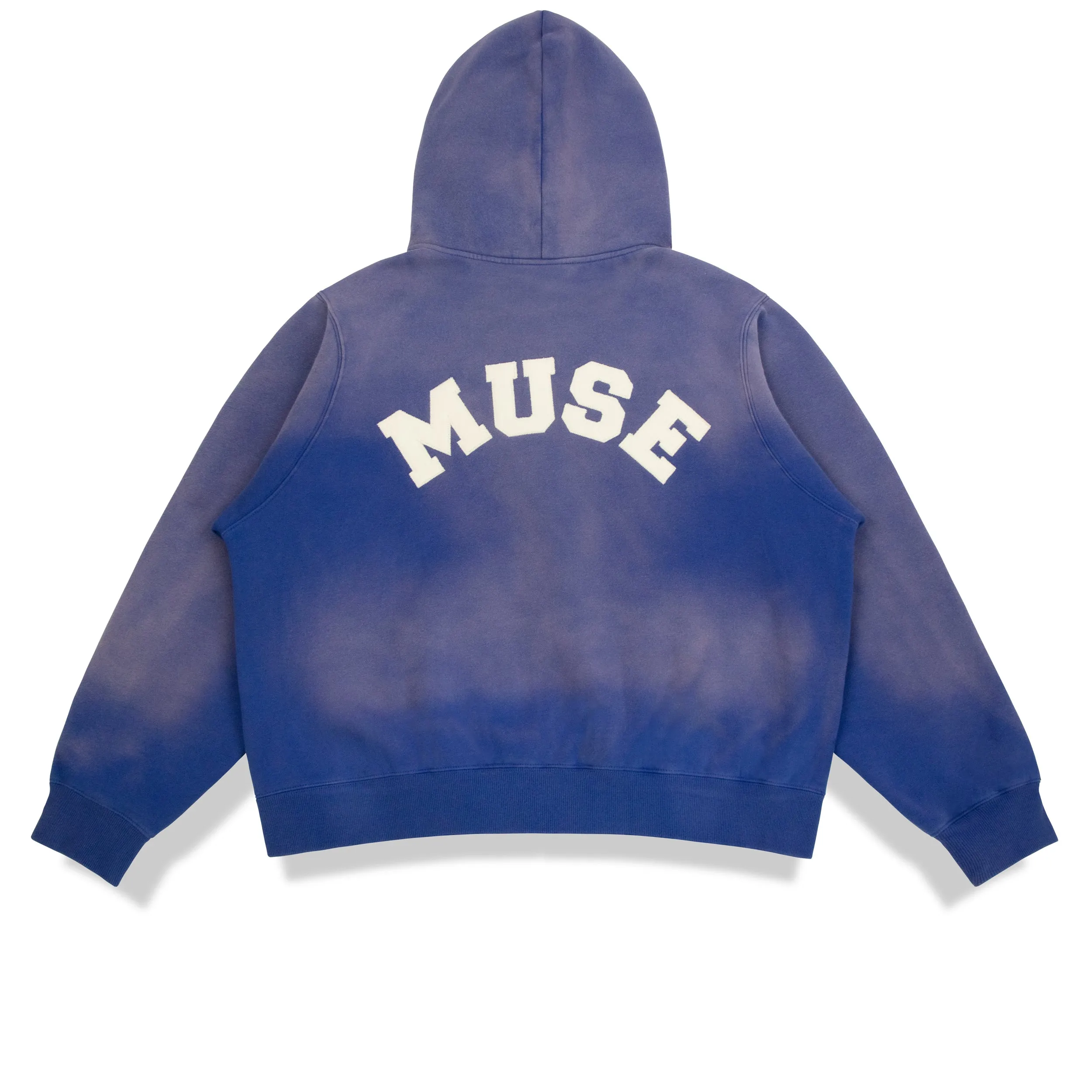 Heavyweight Wash Zip Up - Marine sold by Curated by Muse product image thumbnail 2
