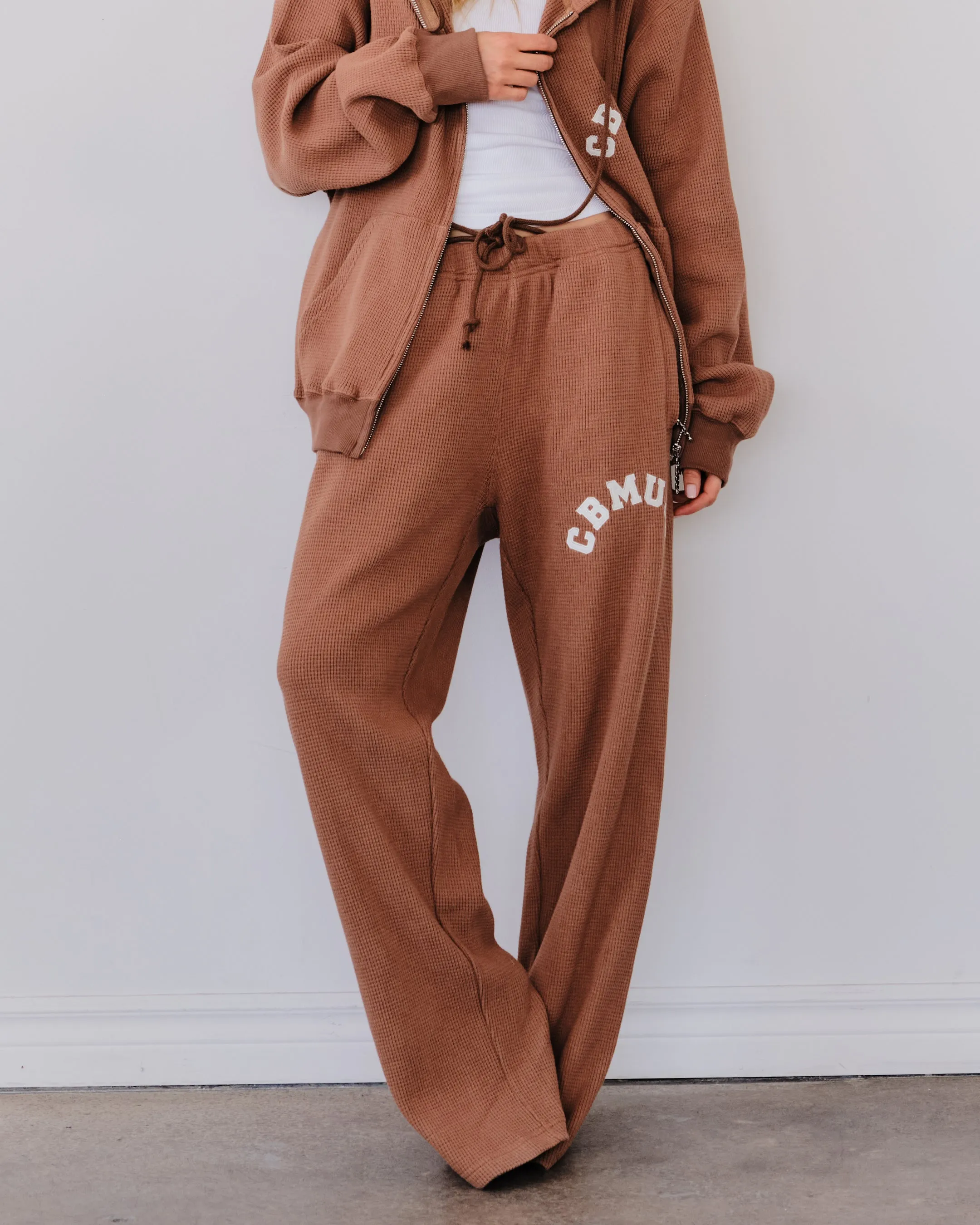 Waffle Pants - Caramel sold by Curated by Muse product image thumbnail 5