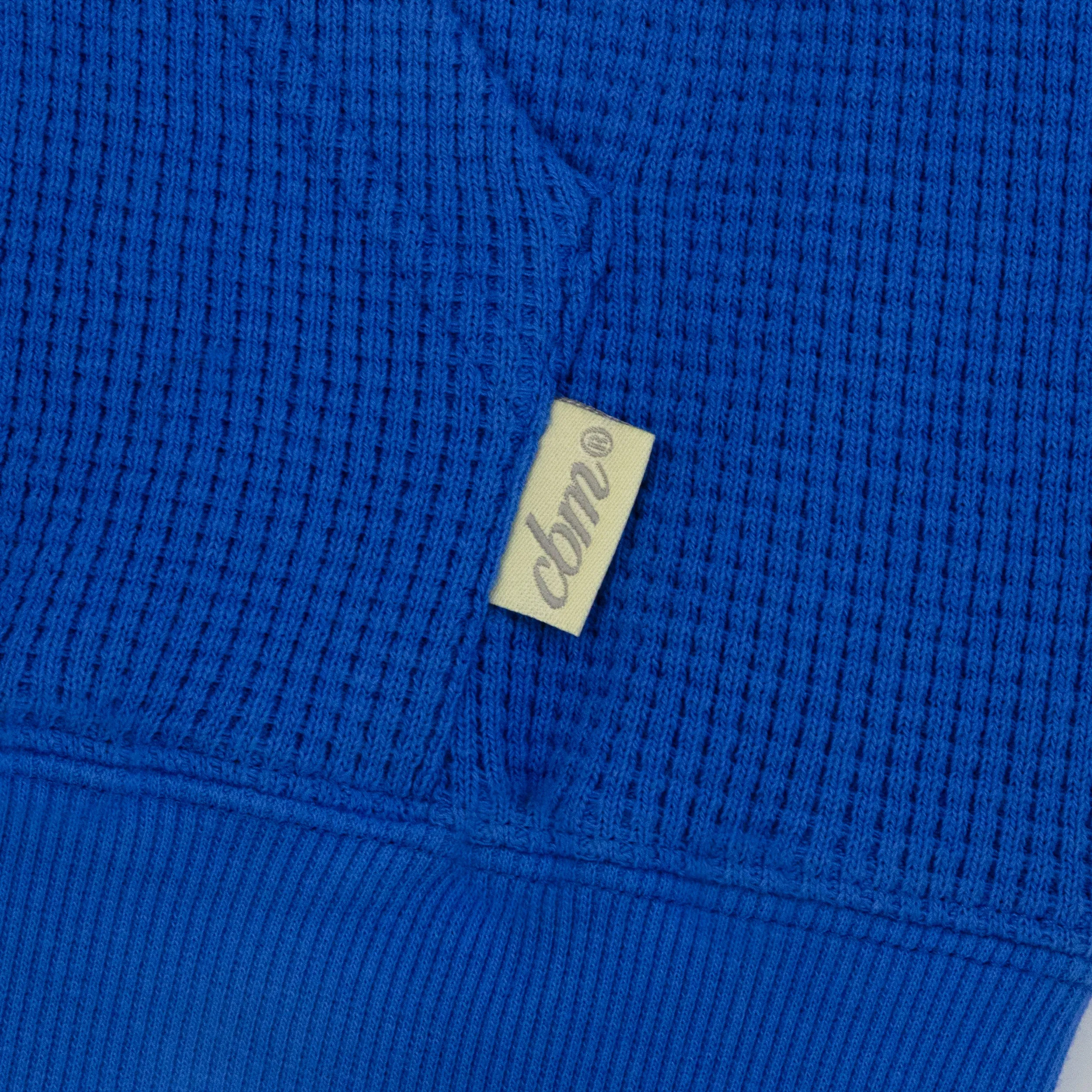 Waffle Zip Up - Blueberry sold by Curated by Muse product image thumbnail 3