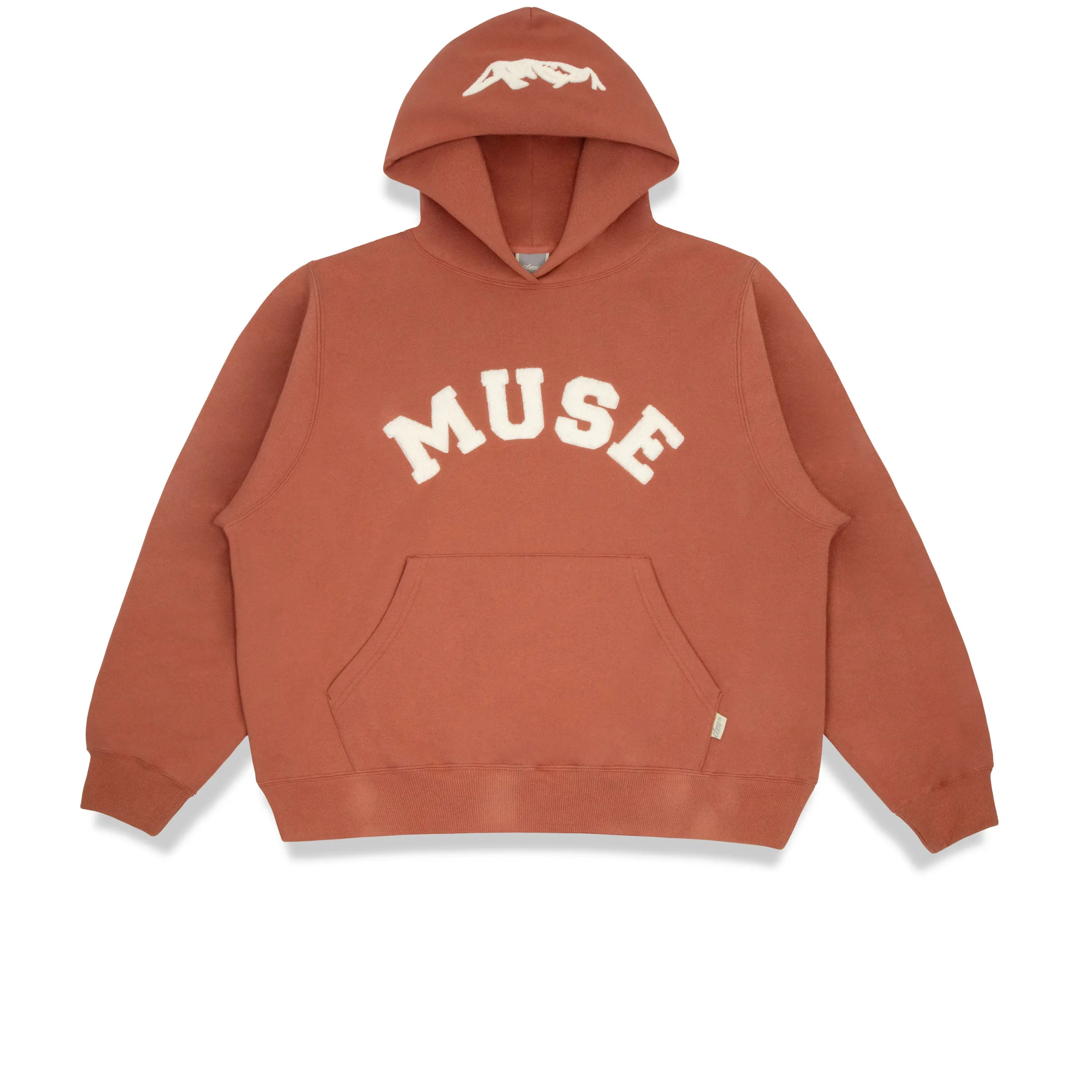 Heavyweight Chenille Hoodie - Terracotta sold by Curated by Muse