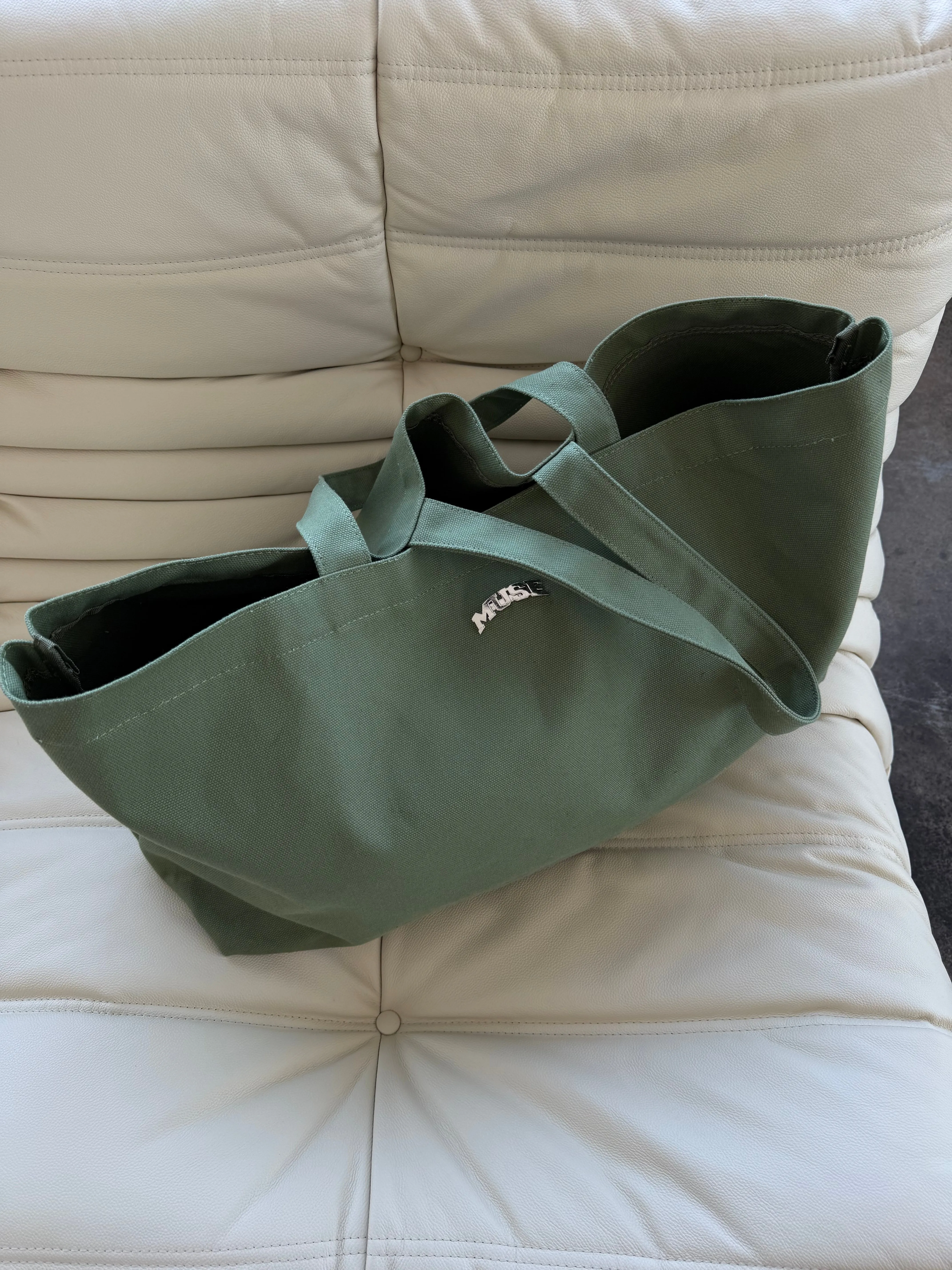 Tote Bag - Khaki sold by Curated by Muse product image thumbnail 2