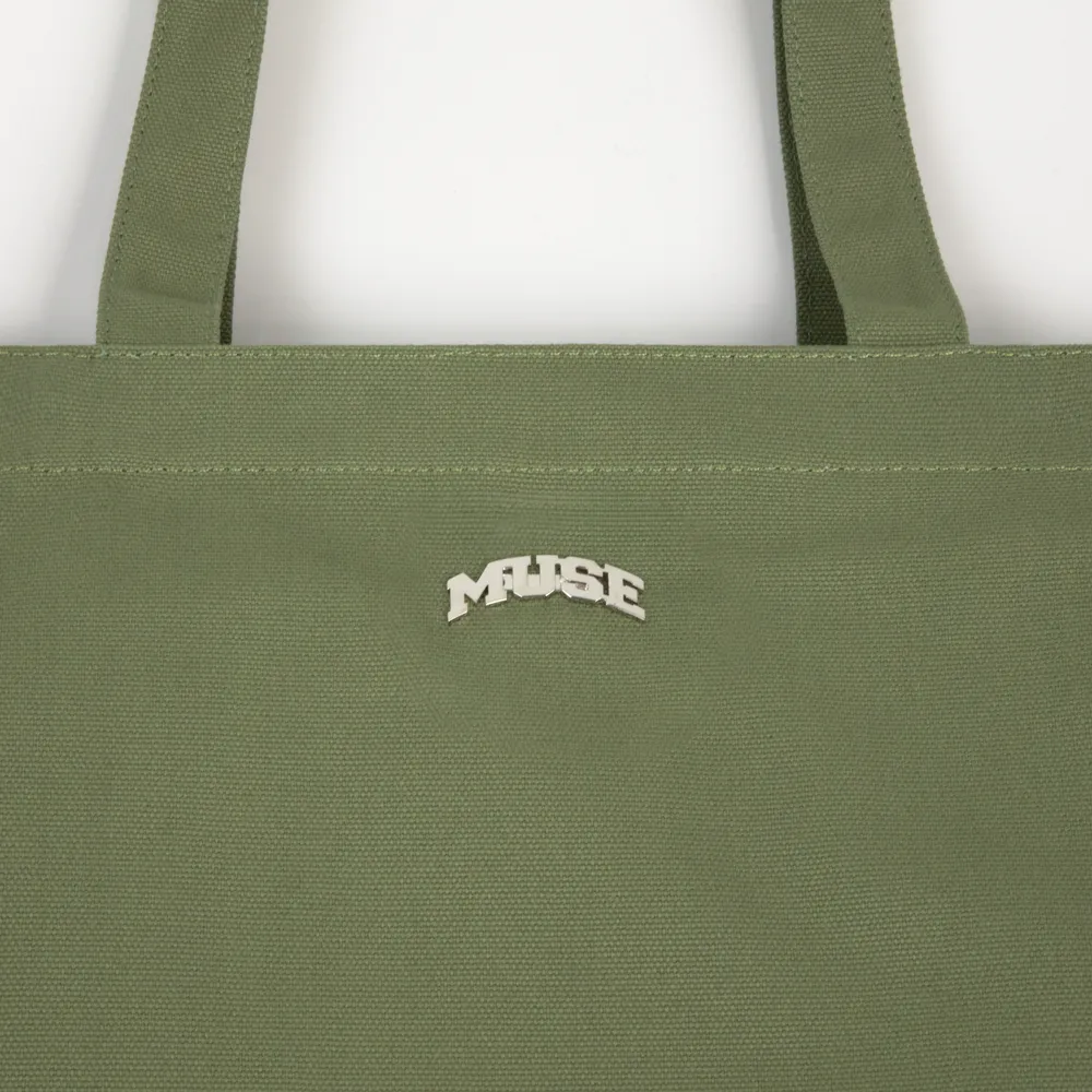 Tote Bag - Khaki sold by Curated by Muse product image thumbnail 4