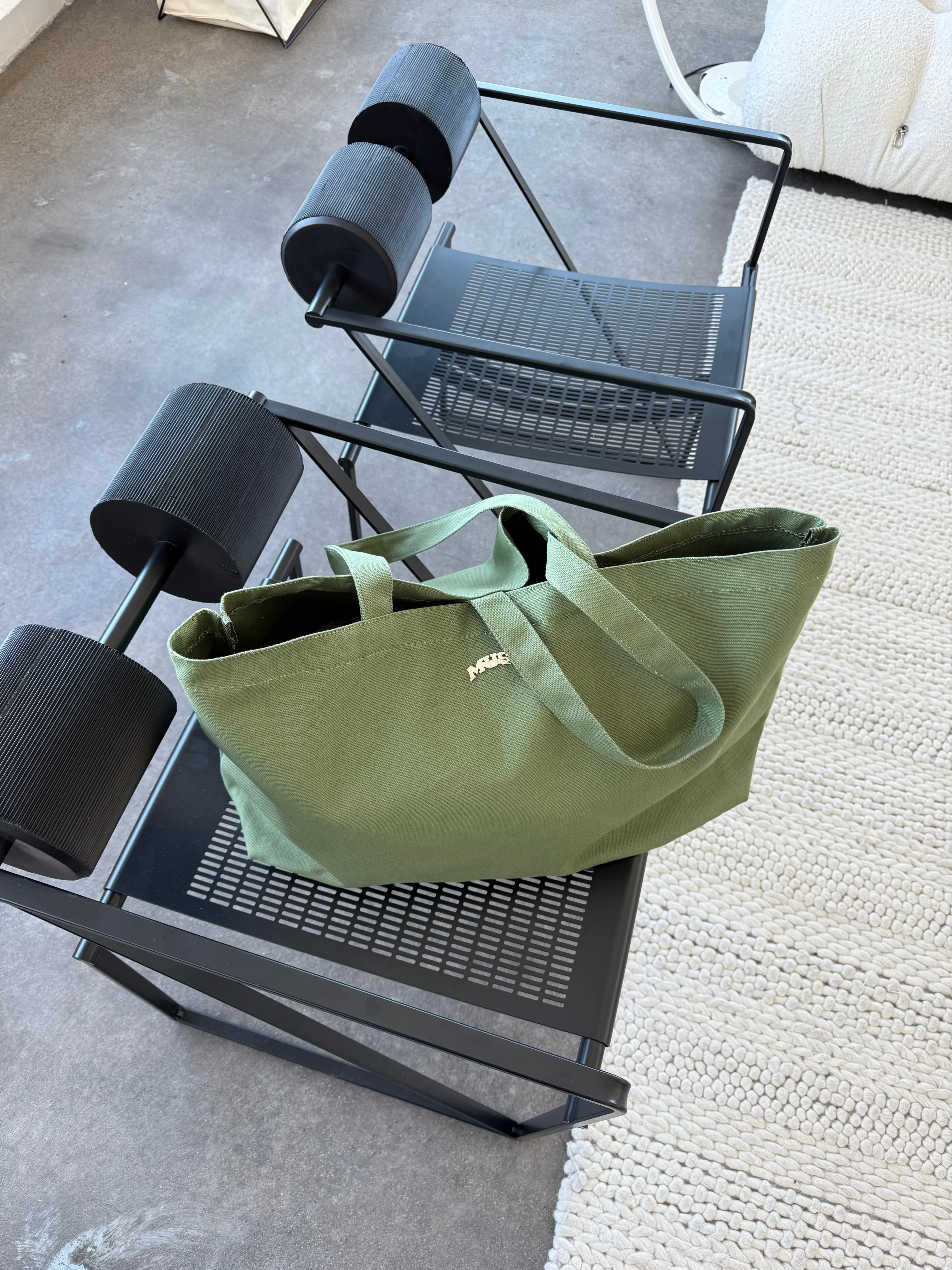 Tote Bag - Khaki sold by Curated by Muse product image thumbnail 3