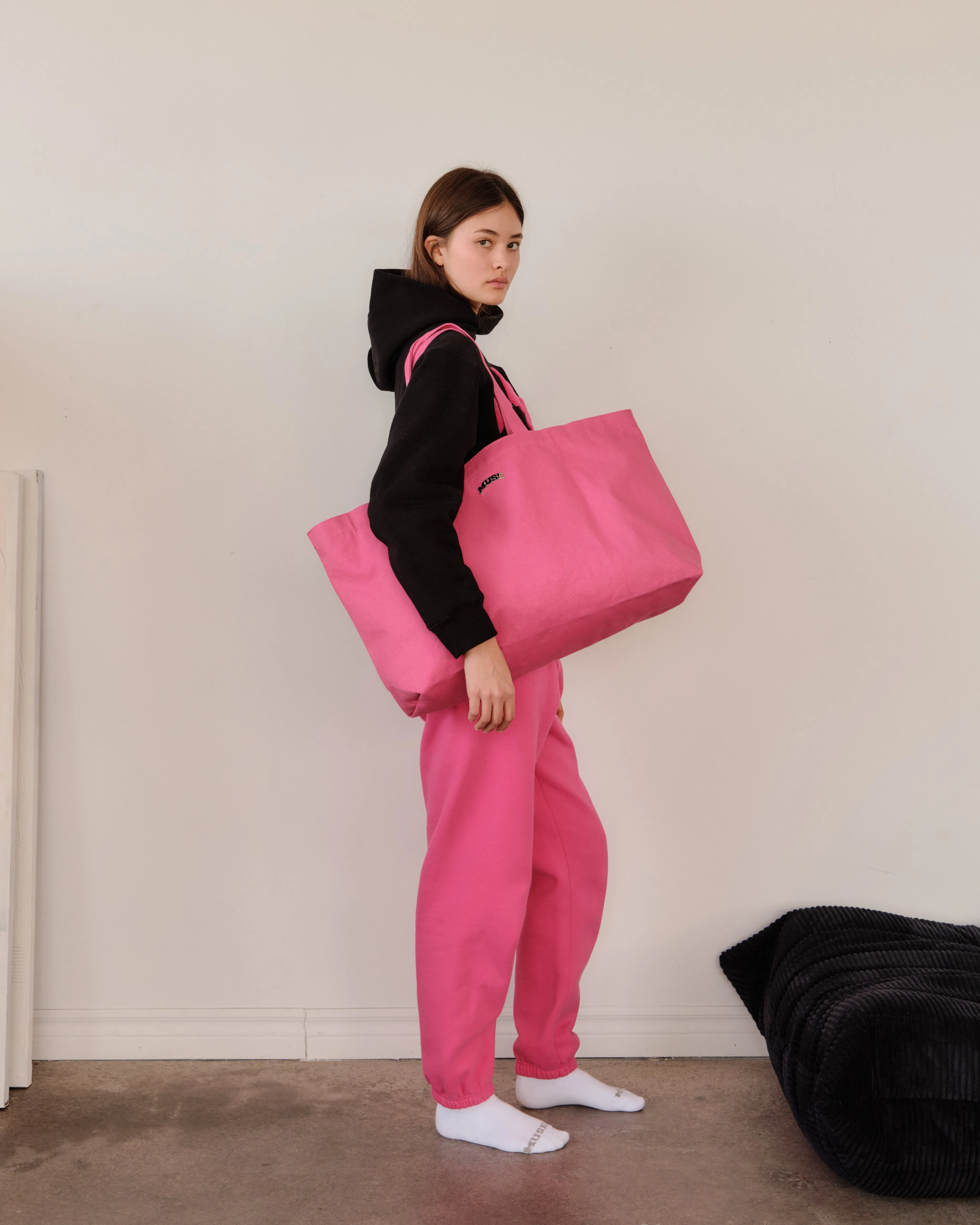 Tote Bag - Pink gaze sold by Curated by Muse product image thumbnail 5