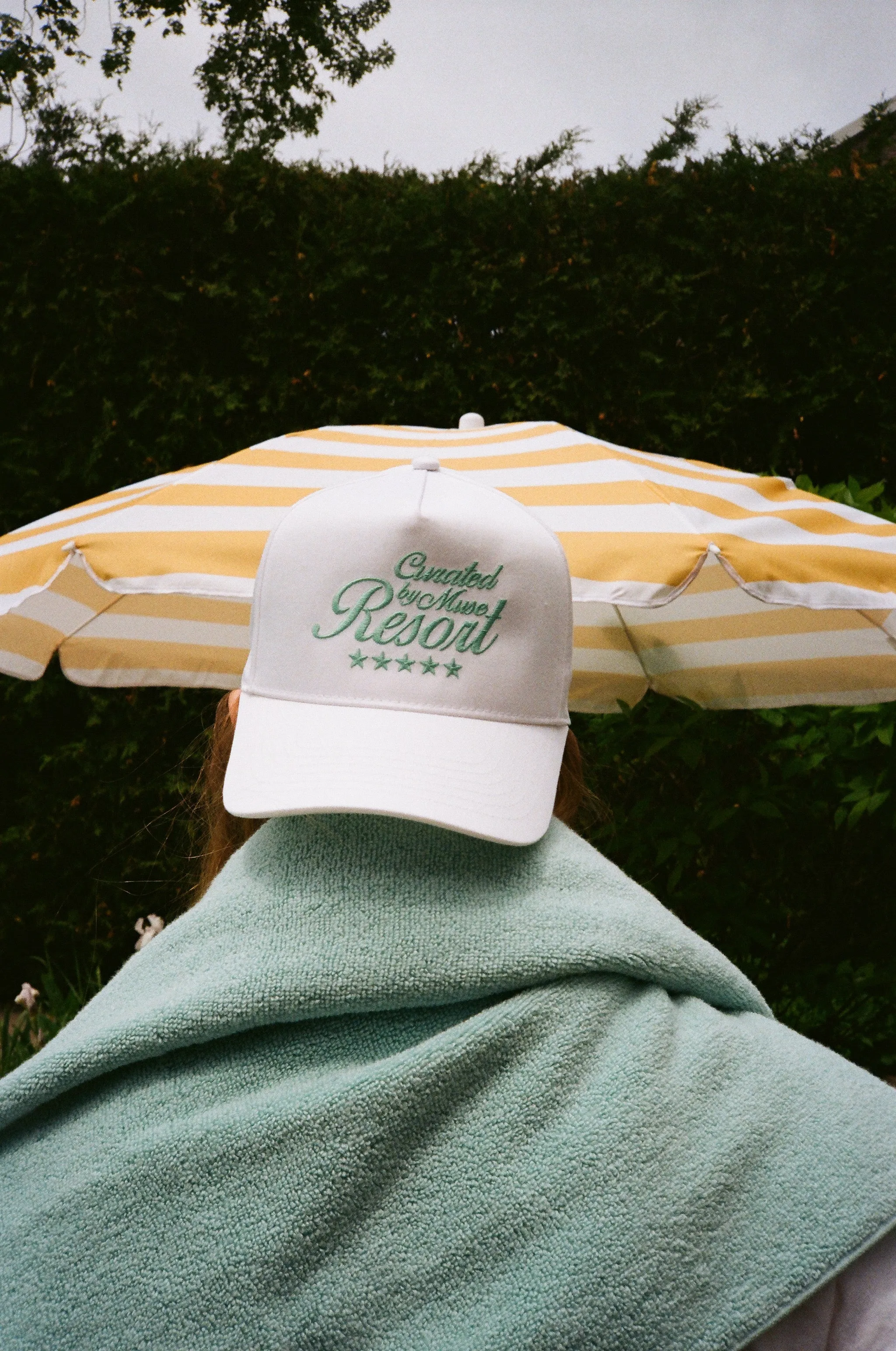 Resort Club hat - Teal sold by Curated by Muse product image thumbnail 2