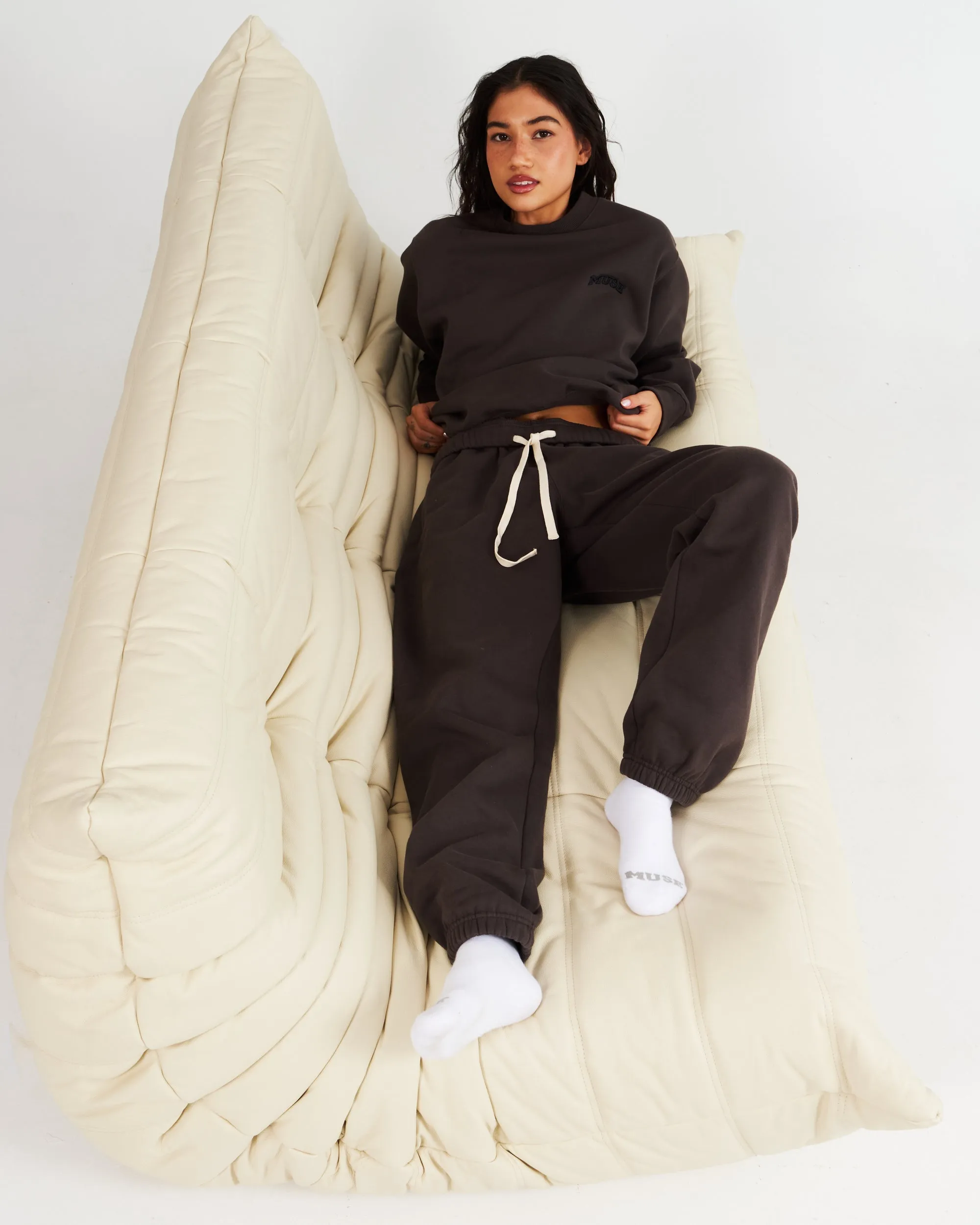 Heavyweight Joggers - Steel sold by Curated by Muse product image thumbnail 3