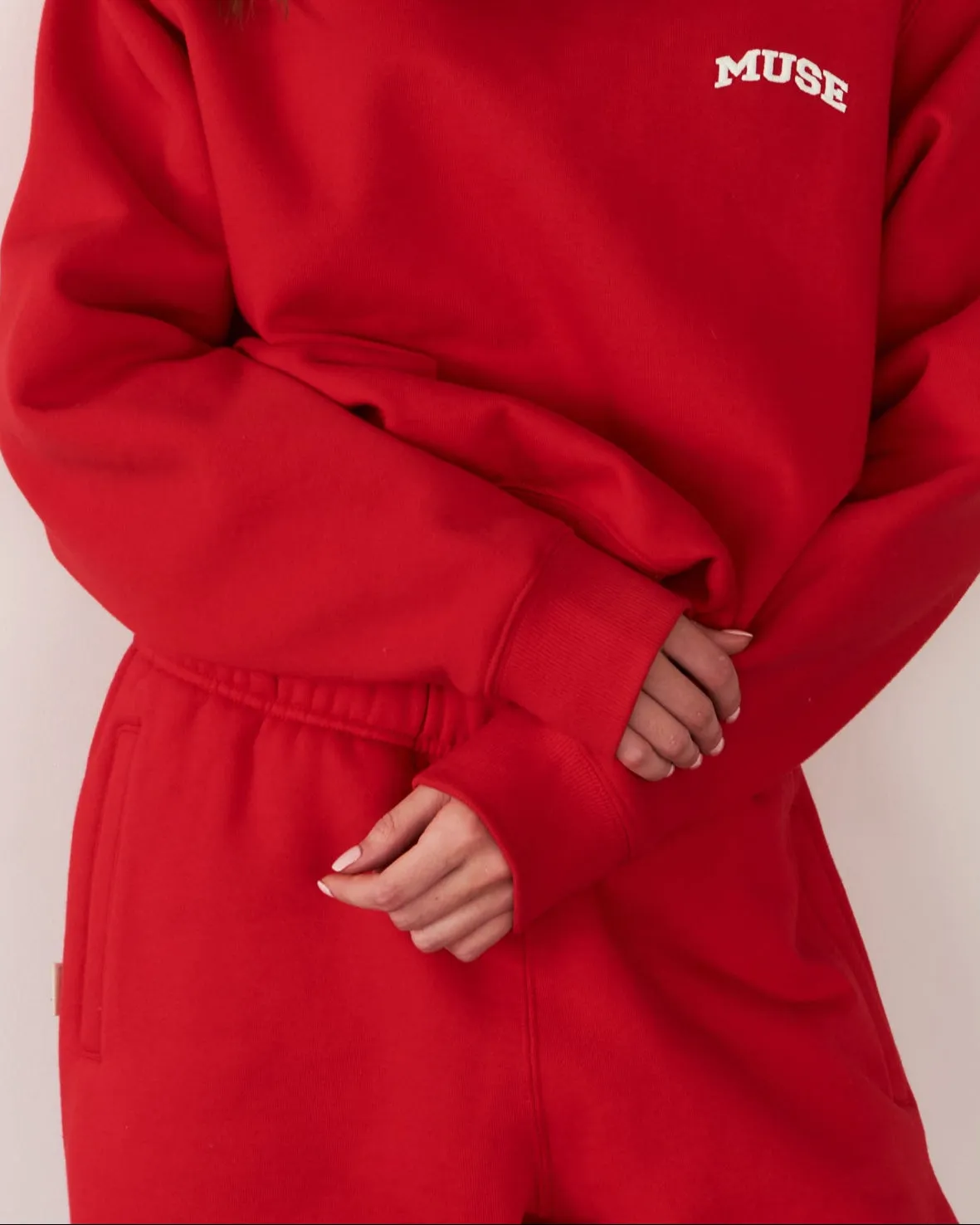 Heavyweight Joggers - Strawberry Glaze sold by Curated by Muse product image thumbnail 5