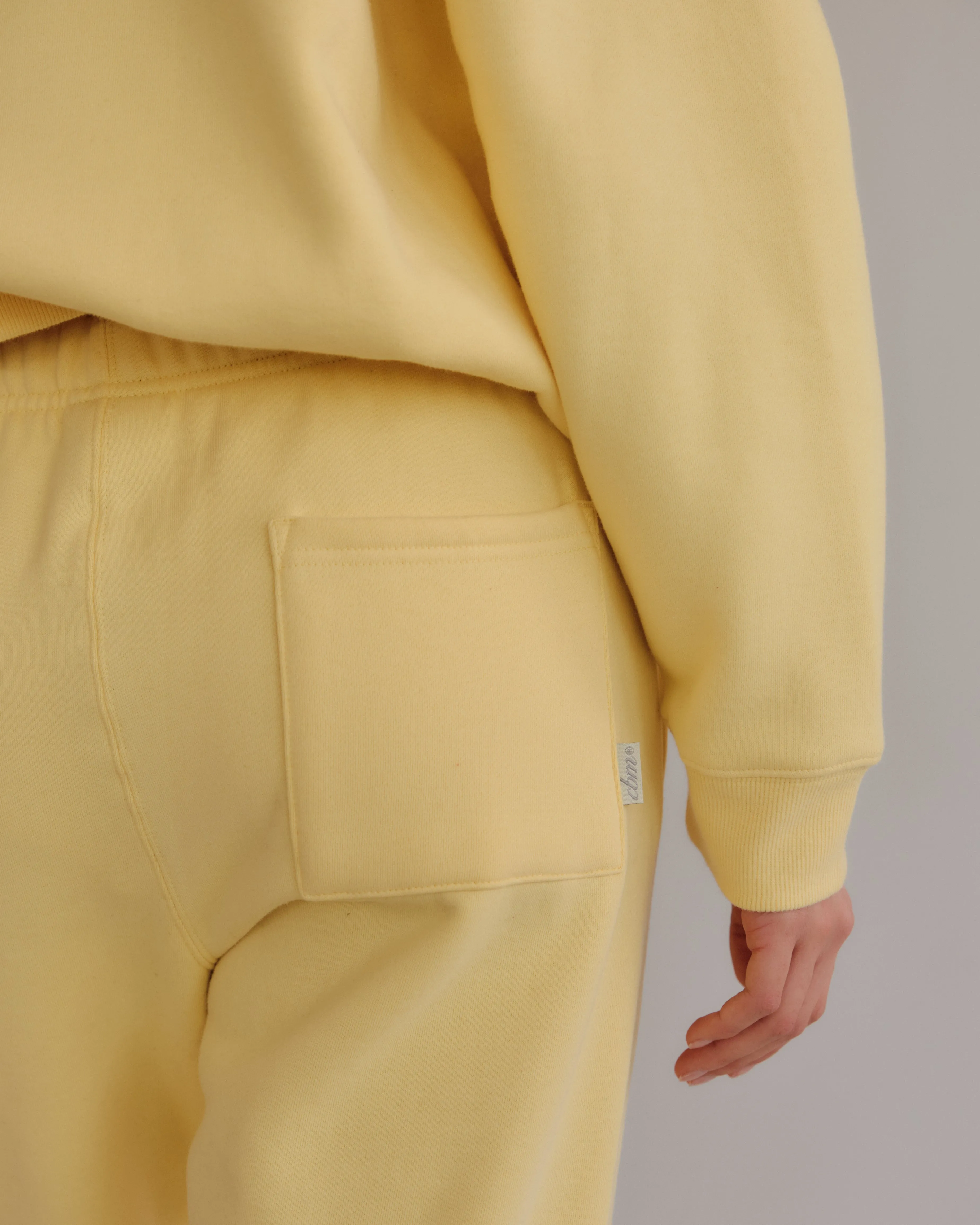 Heavyweight Joggers - Butter Cream sold by Curated by Muse product image thumbnail 4