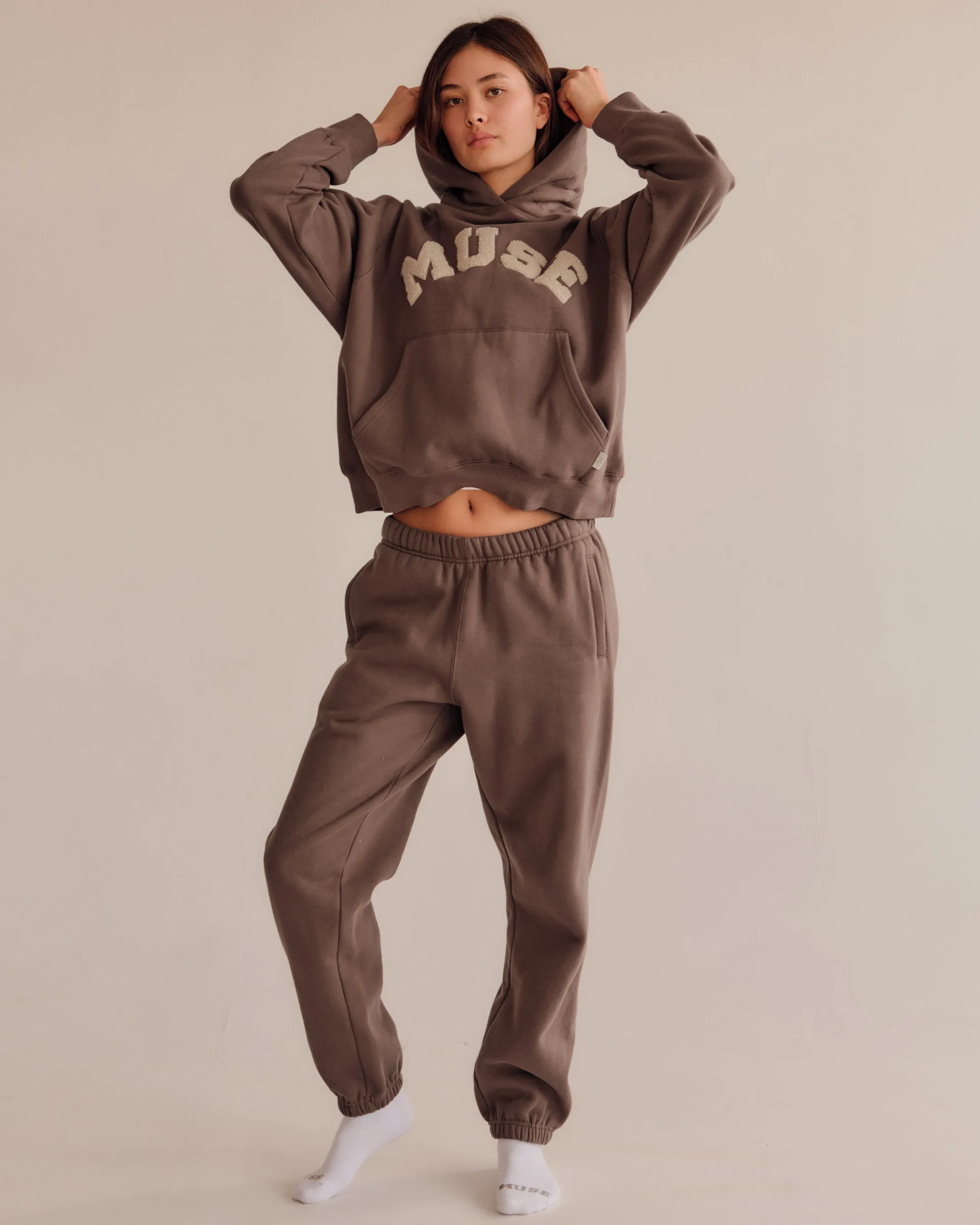 Heavyweight Joggers - Dusk sold by Curated by Muse product image thumbnail 5