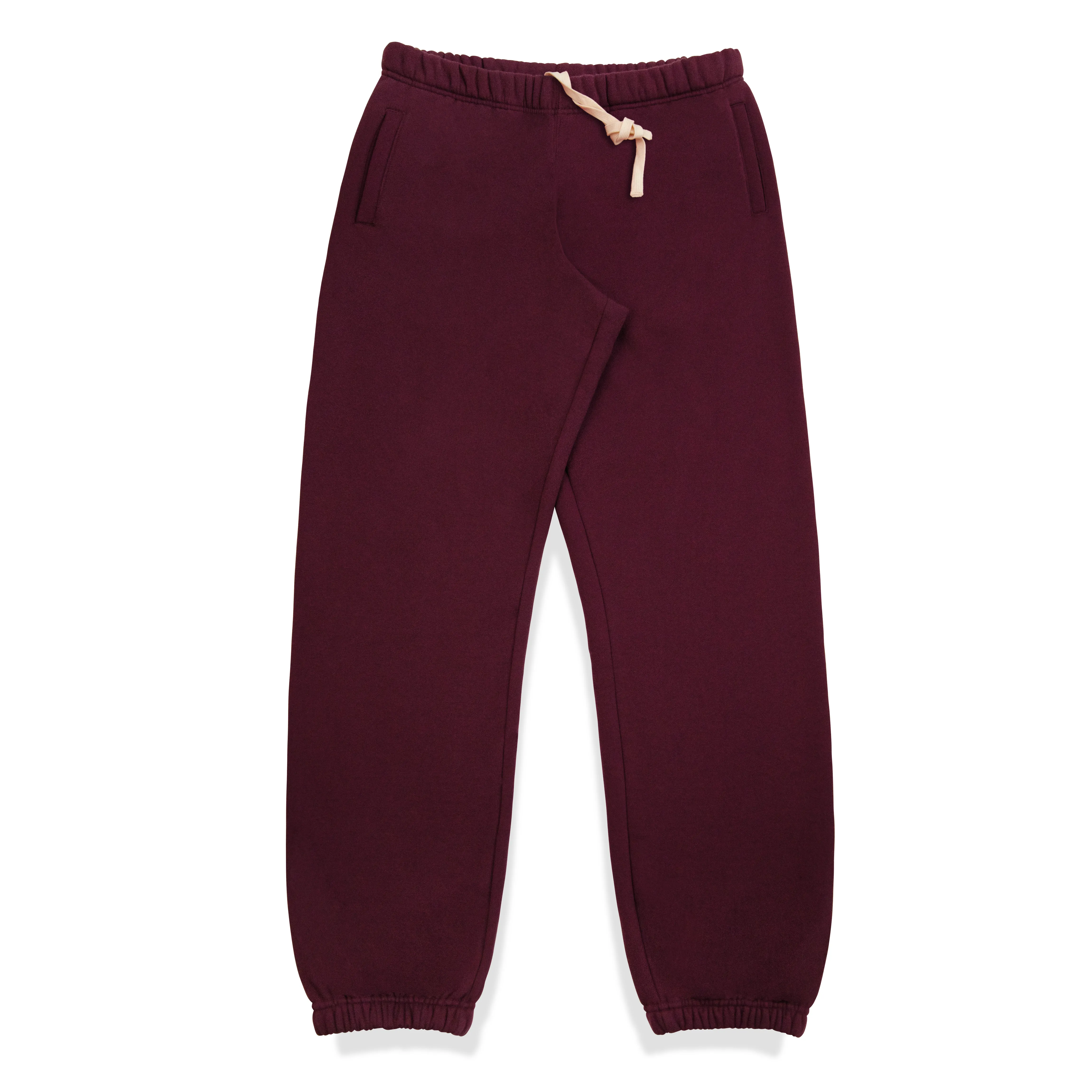 Heavyweight Joggers - Plum sold by Curated by Muse