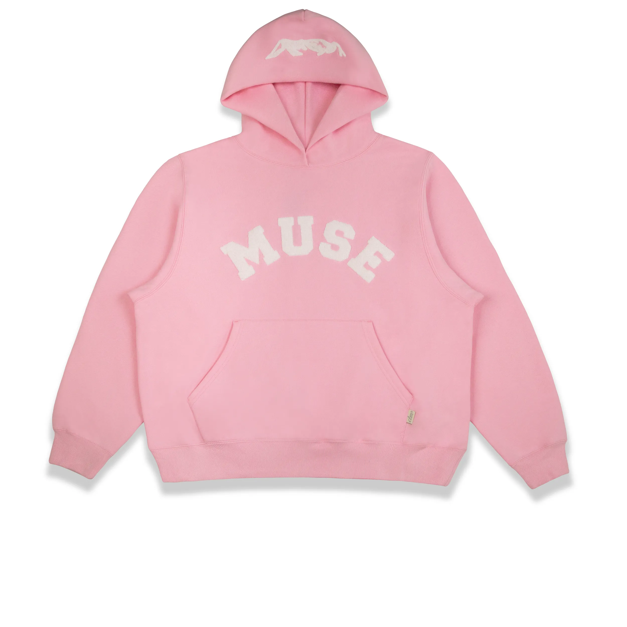 Heavyweight Chenille Hoodie - Petal sold by Curated by Muse