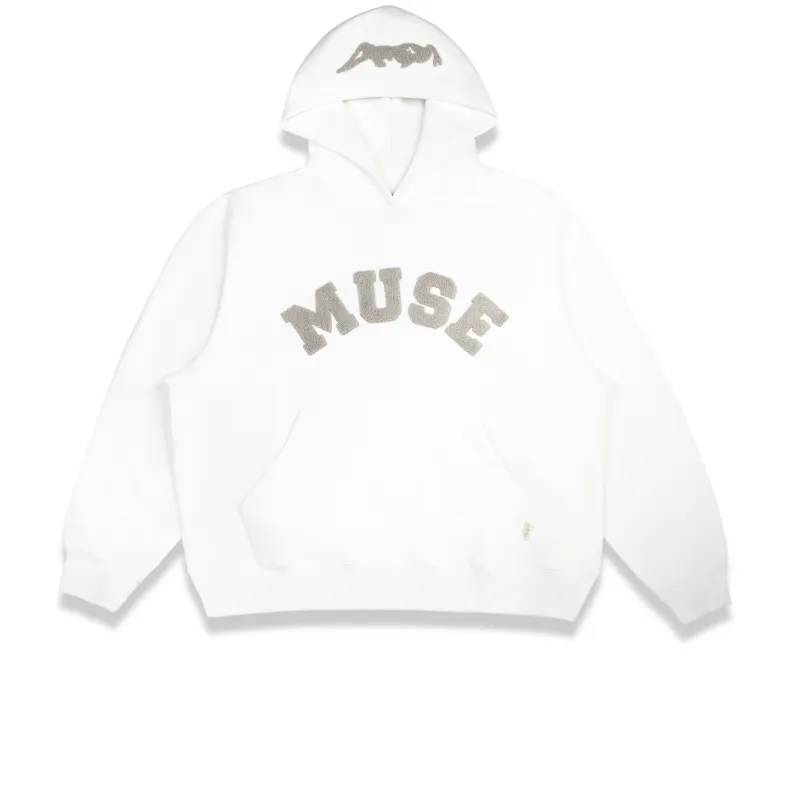 Heavyweight Chenille Hoodie - Sweet Milky sold by Curated by Muse