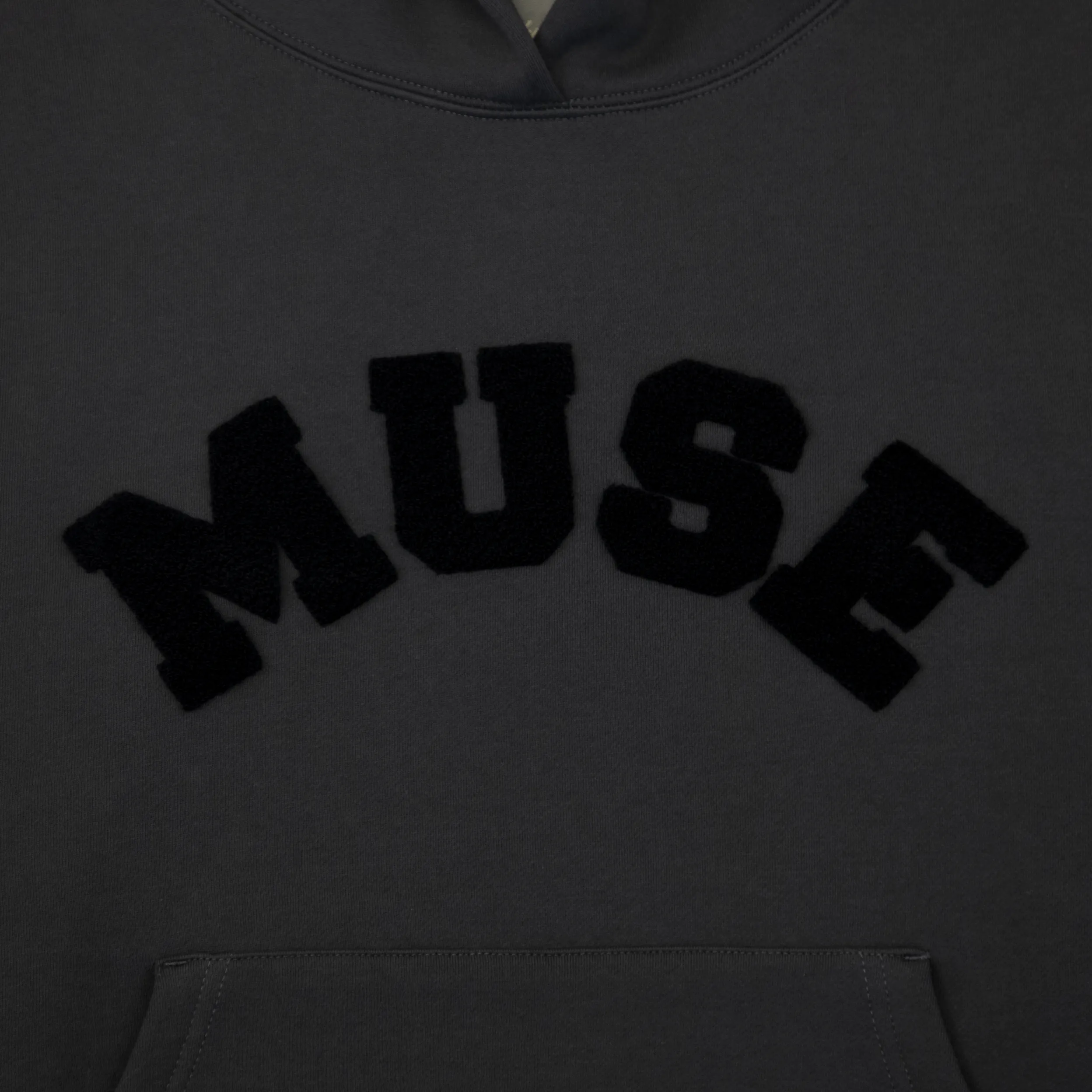 Heavyweight Chenille Hoodie - Graphite sold by Curated by Muse product image thumbnail 2