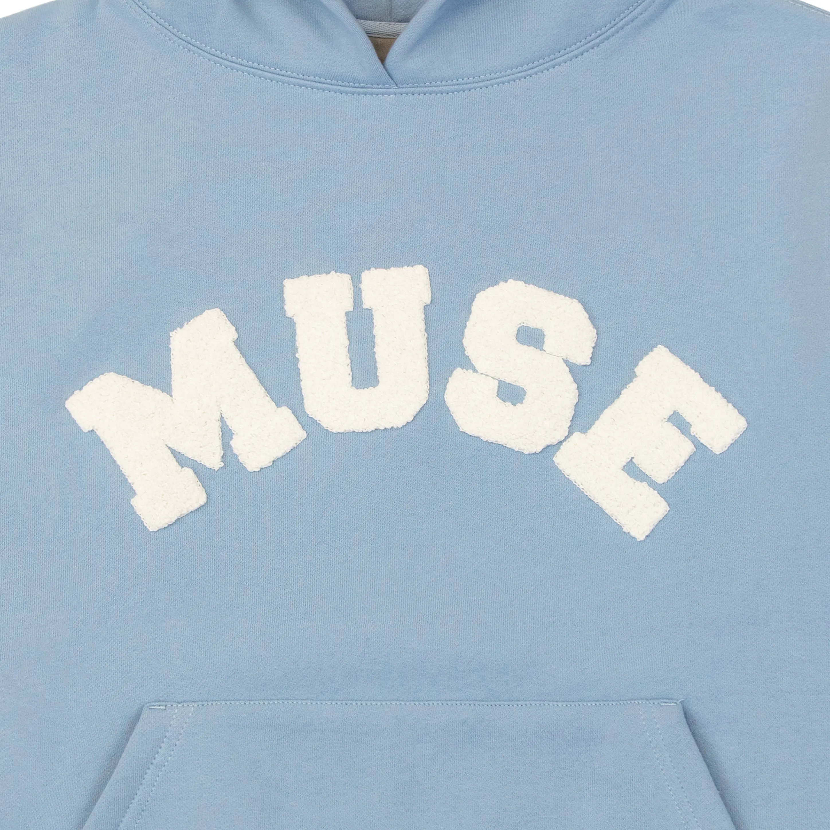 Heavyweight Chenille Hoodie - Celeste Blue sold by Curated by Muse product image thumbnail 5