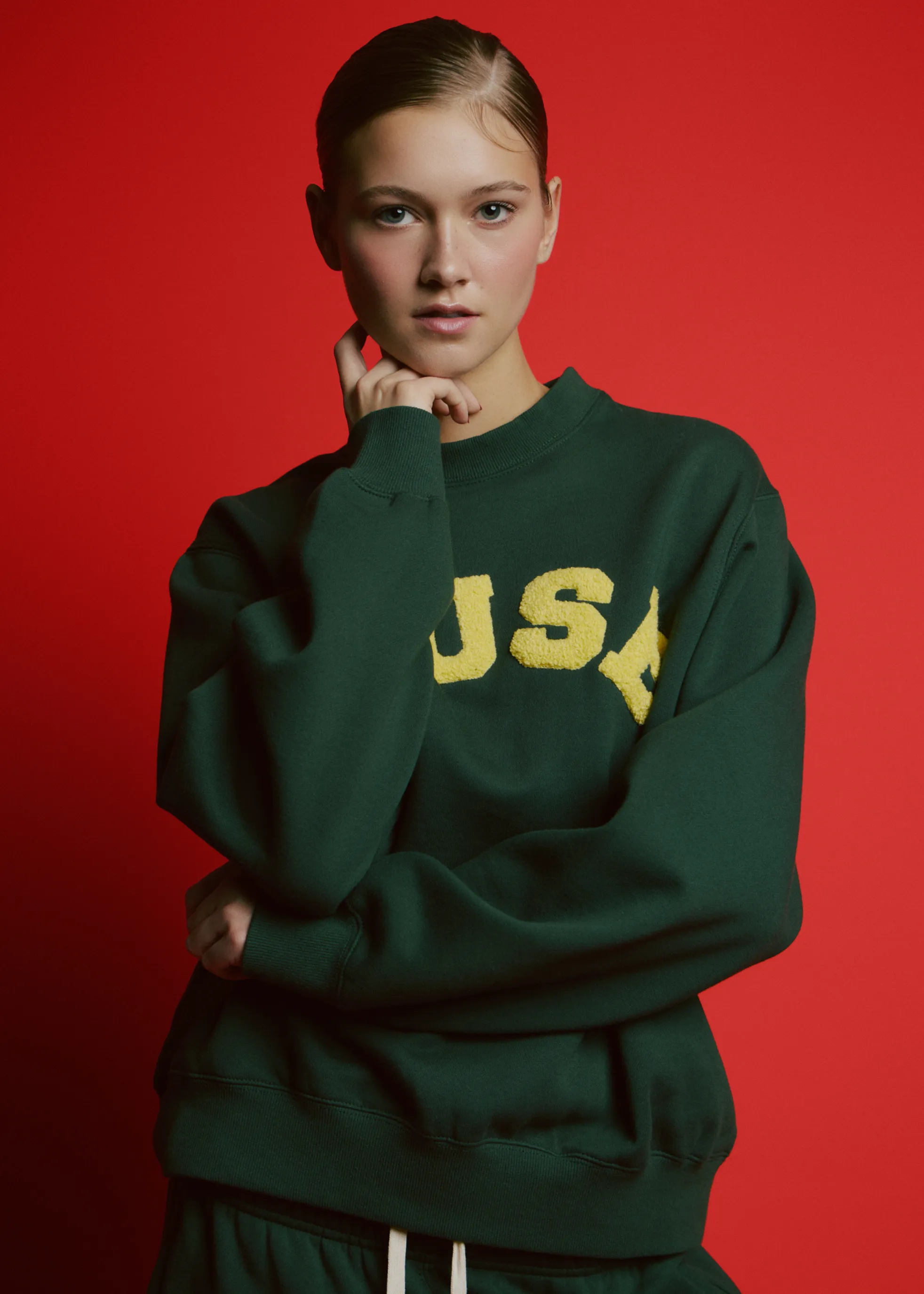 Heavyweight Chenille Sweatshirt Bundle - Oxford sold by Curated by Muse product image thumbnail 4