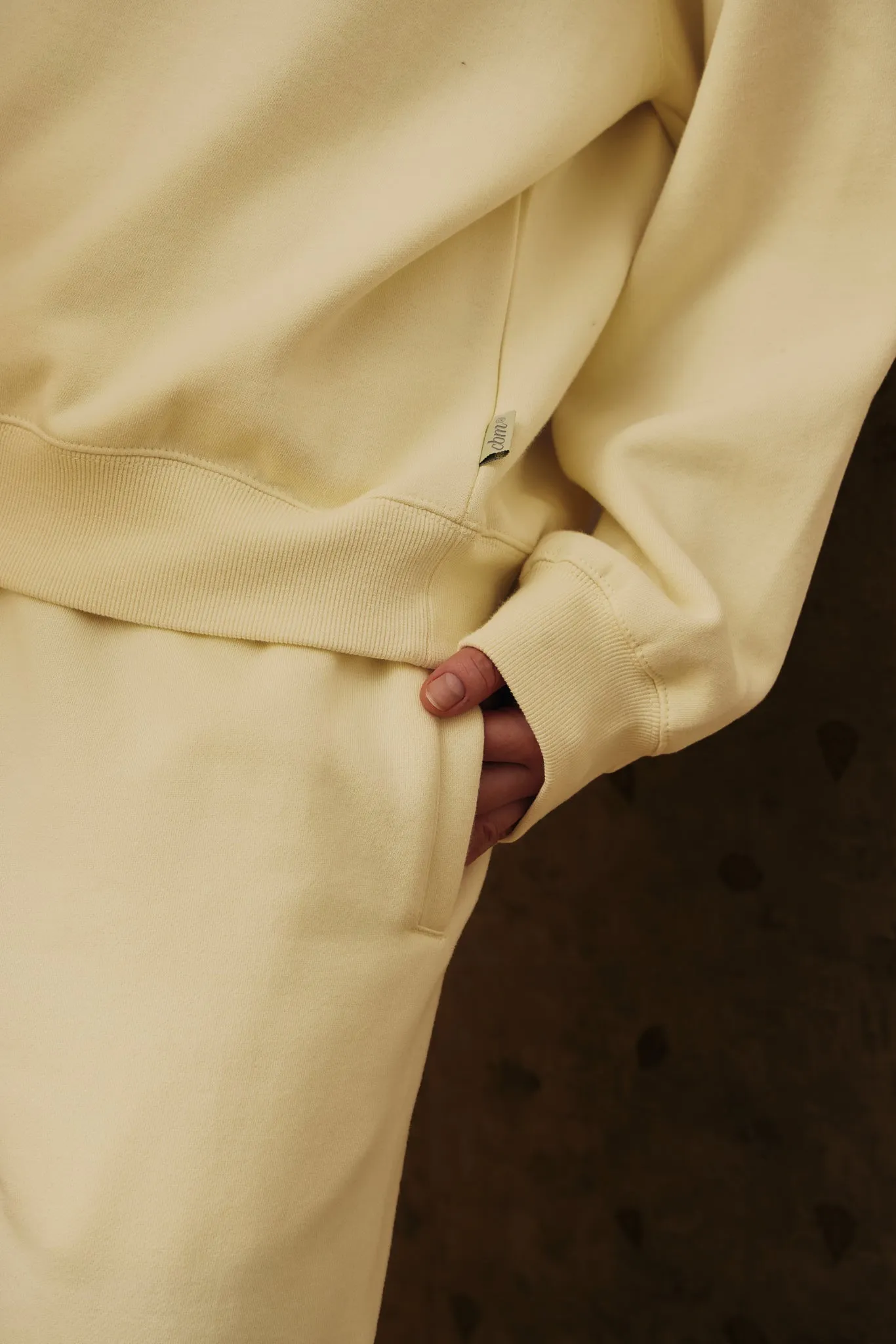 Heavyweight Straight Joggers - Porcelain sold by Curated by Muse product image thumbnail 5