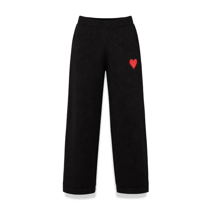 Heavy Knit Bottom - Red Ace made by Curated by Muse