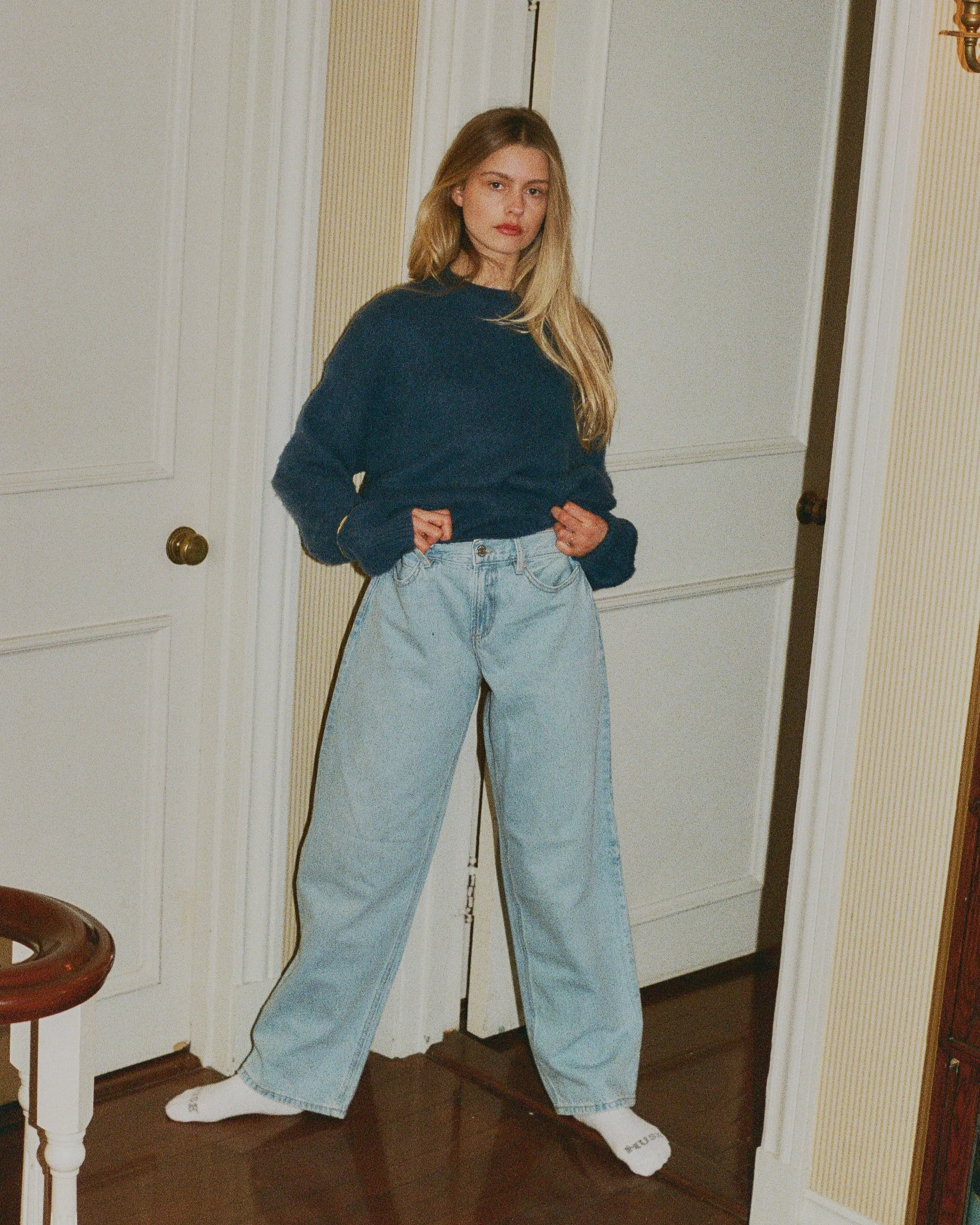 Knit sweater - Sapphire Blue sold by Curated by Muse product image thumbnail 5