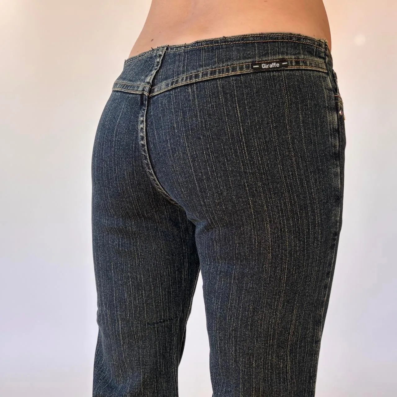 Y2K Low Rise Embellished Jeans (XS) sold by Hazy Vintage product image thumbnail 2