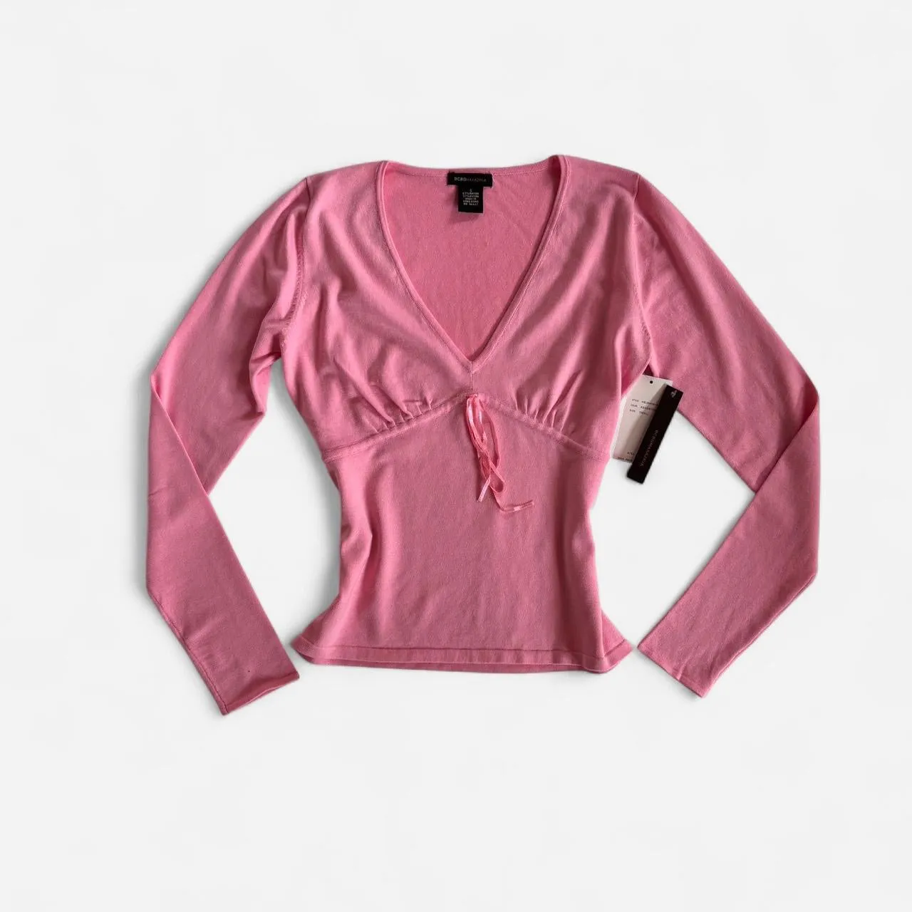 Y2K Deadstock BCBG Ribbon Top (S) sold by Hazy Vintage product image thumbnail 2