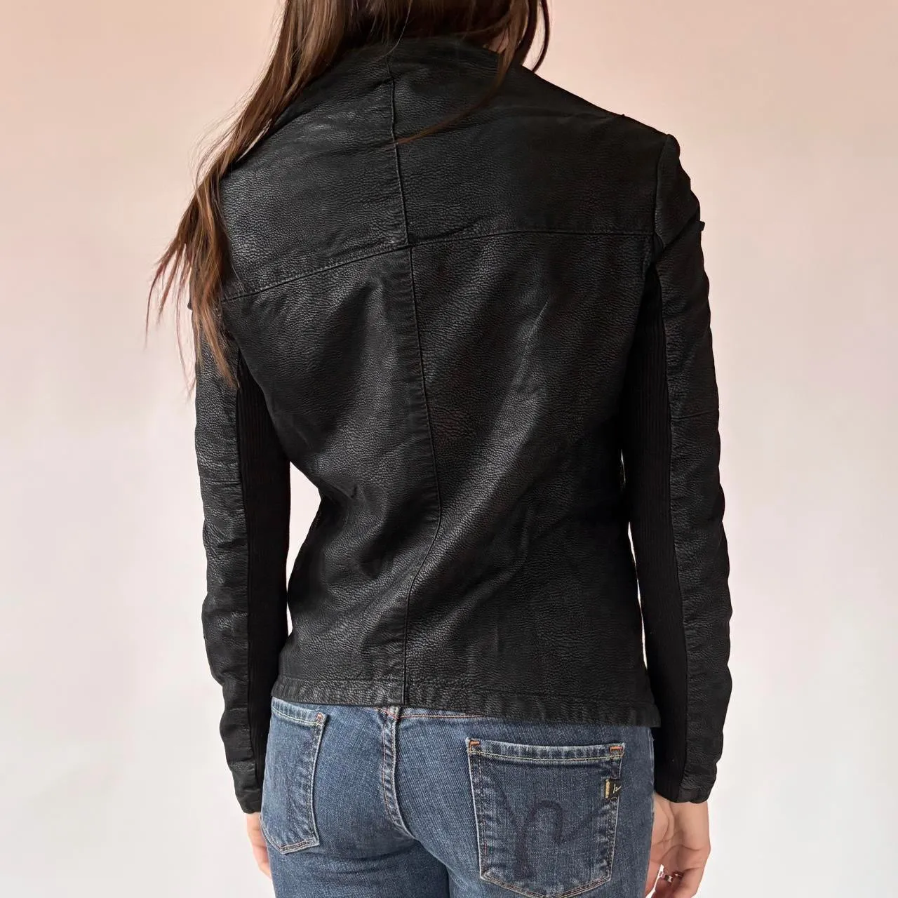 Mid 2000s Asymmetric Jacket (S/M) sold by Hazy Vintage product image thumbnail 3