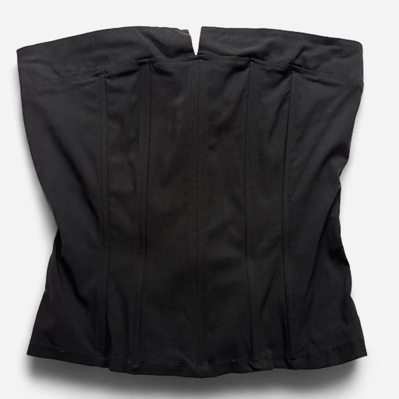 Y2K Noir Strapless Top (M/L) sold by Hazy Vintage product image thumbnail 5