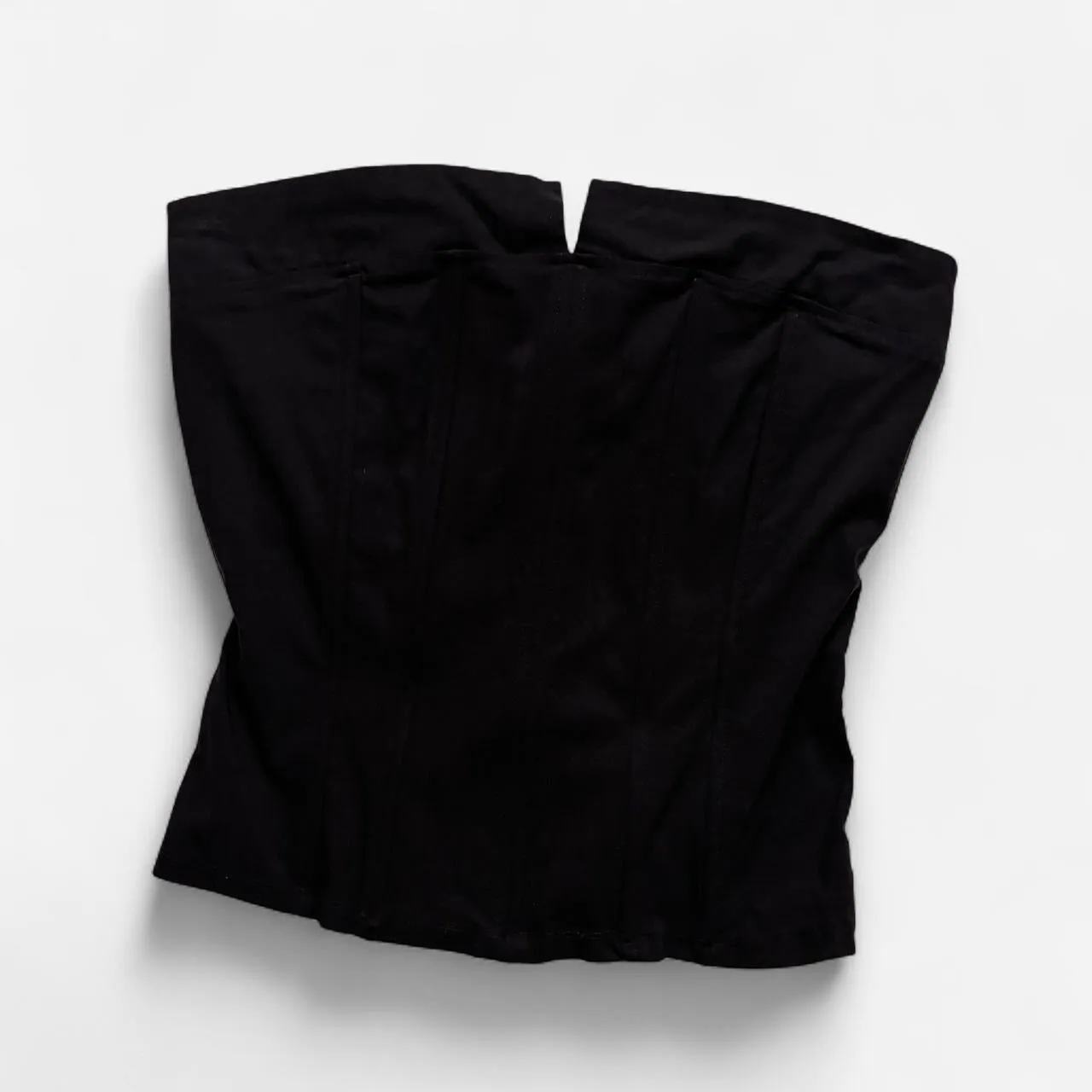 Y2K Noir Strapless Top (M/L) sold by Hazy Vintage product image thumbnail 3