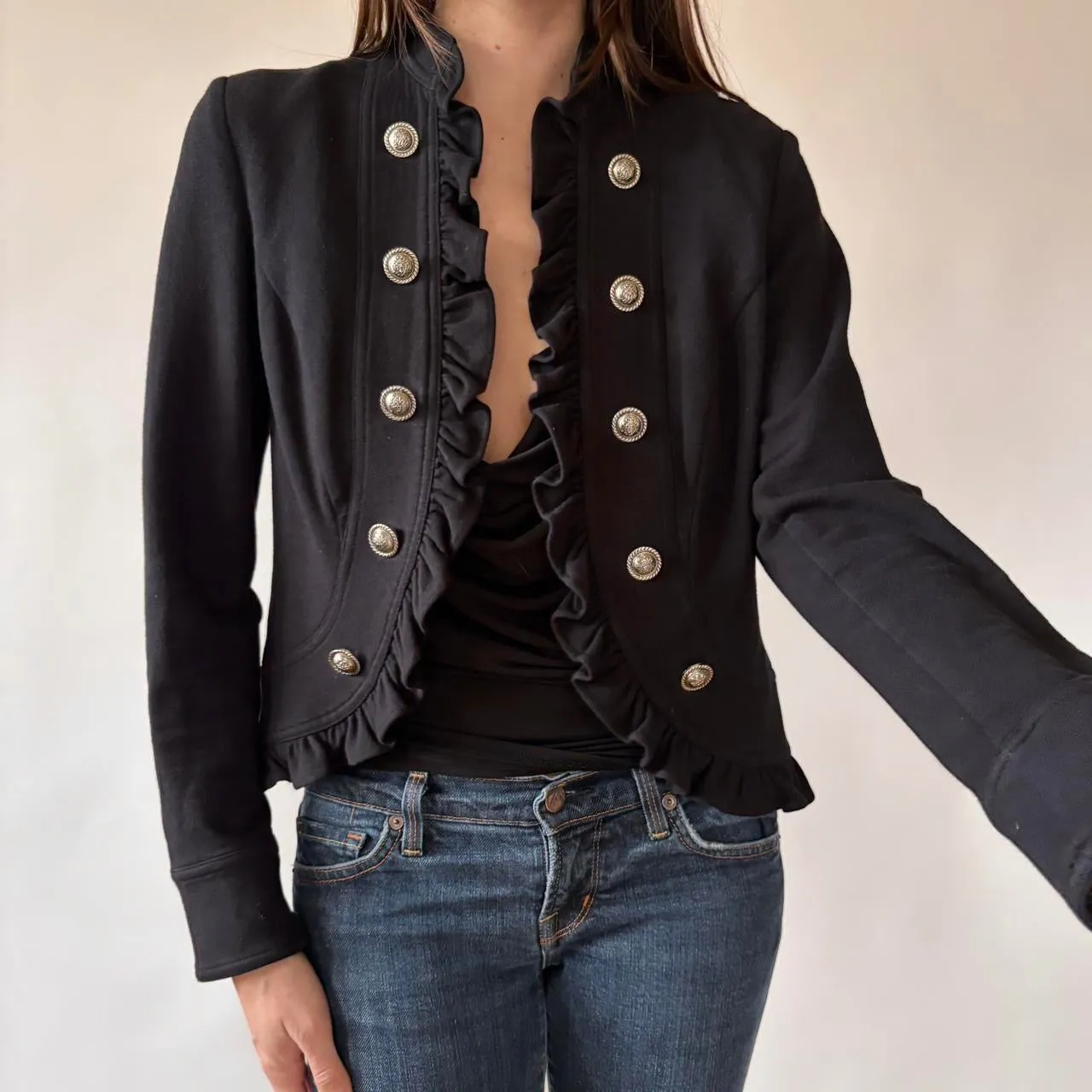 2000s Military Style Jacket (M) sold by Hazy Vintage product image thumbnail 5