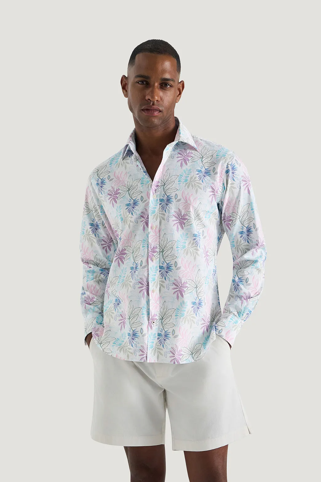 Rapallo Printed Shirt sold by M.J. Bale product image thumbnail 3