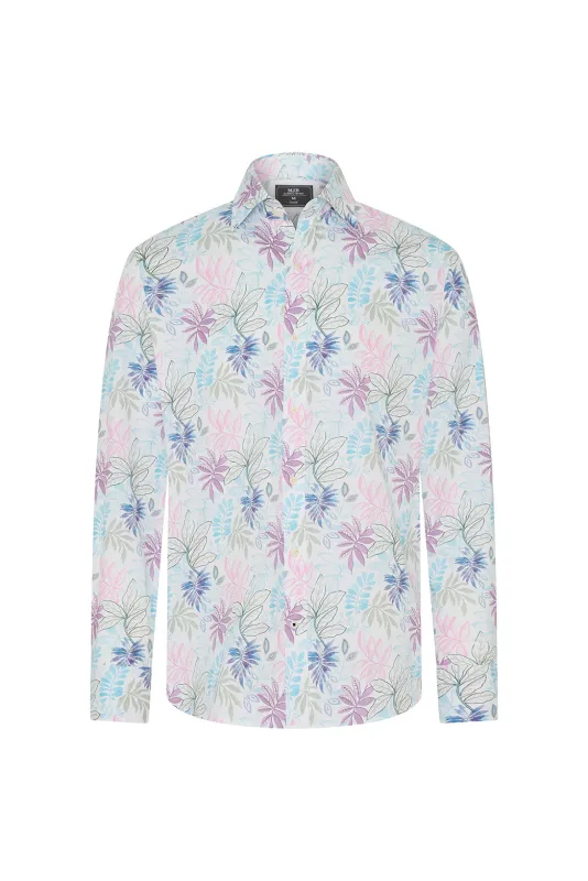 Rapallo Printed Shirt made by M.J. Bale